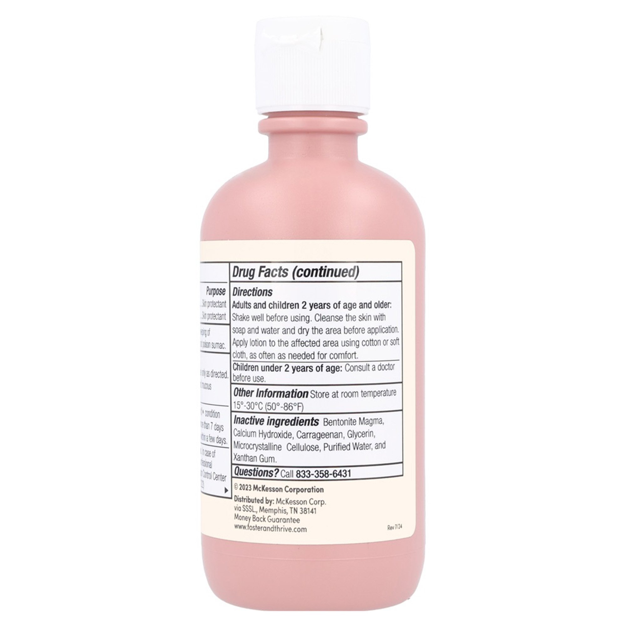 McKesson Brand 70677119601 - Foster & Thrive™ Calamine 8% Zinc Oxide 8% Lotion - 1/Each