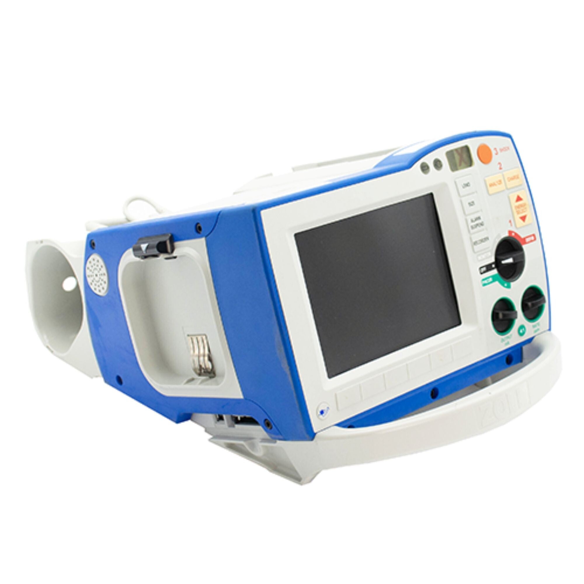 Soma Technology - DEF-0040F Defibrillator / Monitor Unit Zoll® R Series Paddles Contact AC Power / Battery Operated LCD Display