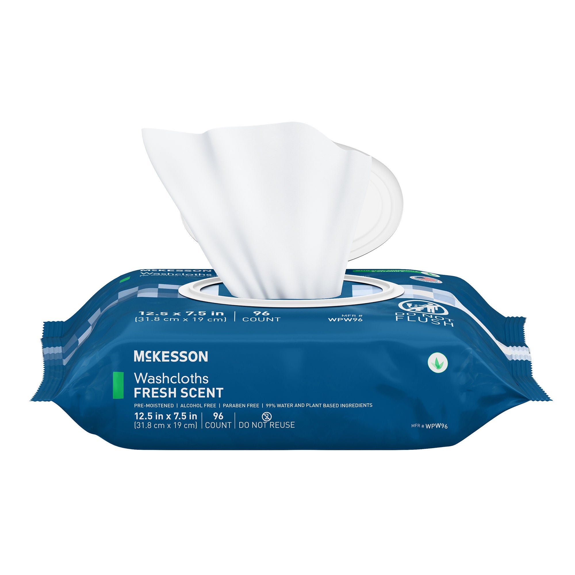 McKesson Brand - WPW96 McKesson® Fresh Scent Personal Cleansing Wipe