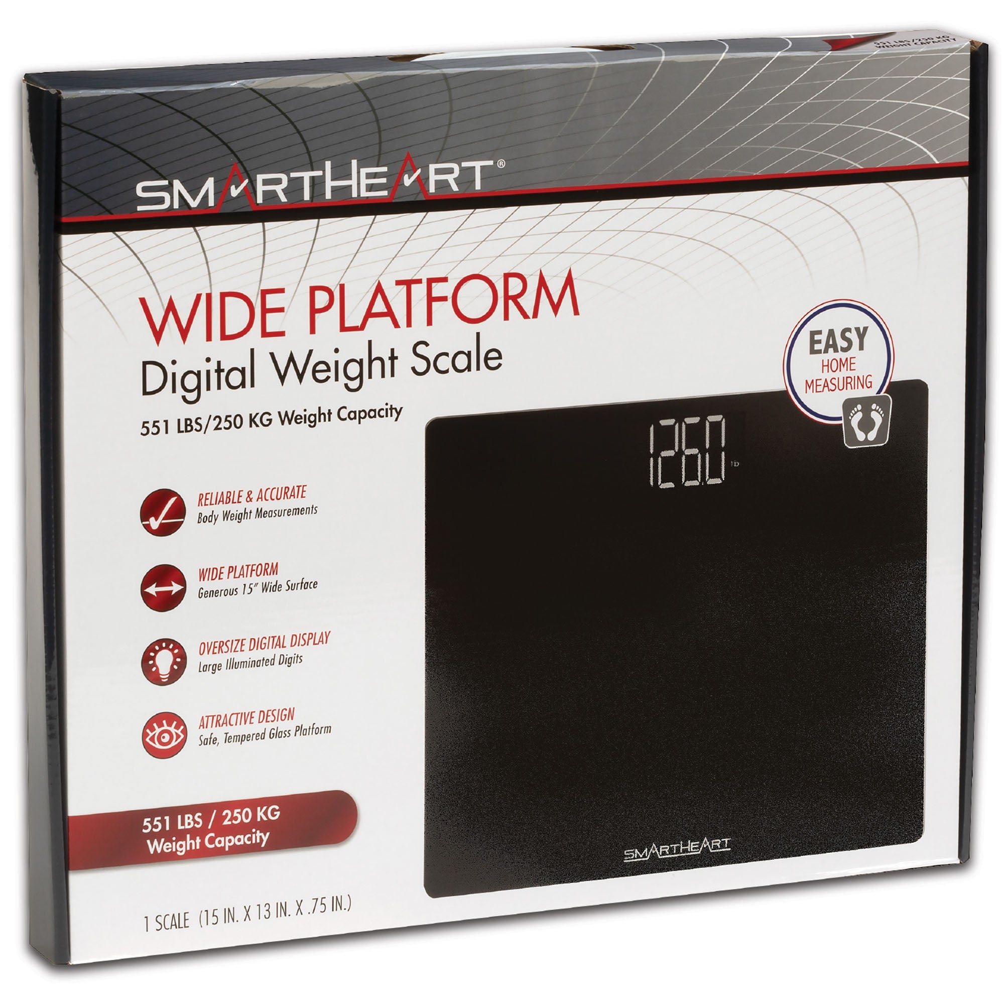 Veridian Healthcare LLC - 19-104 SmartHeart™ Digital Weight Scale