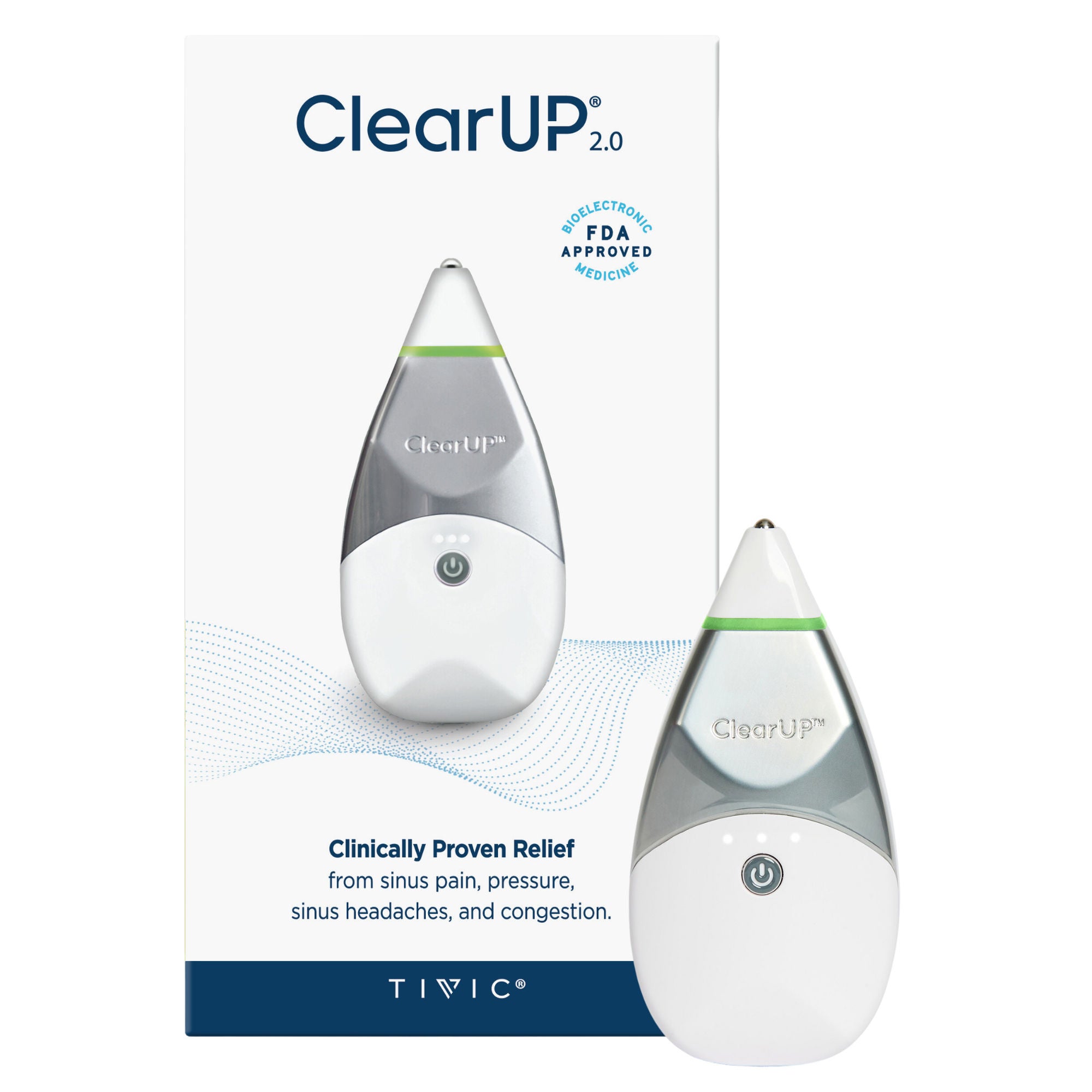 Tivic Health Systems Inc - SN200 Bioelectronic Sinus Relief Device Tivic ClearUP® 2.0