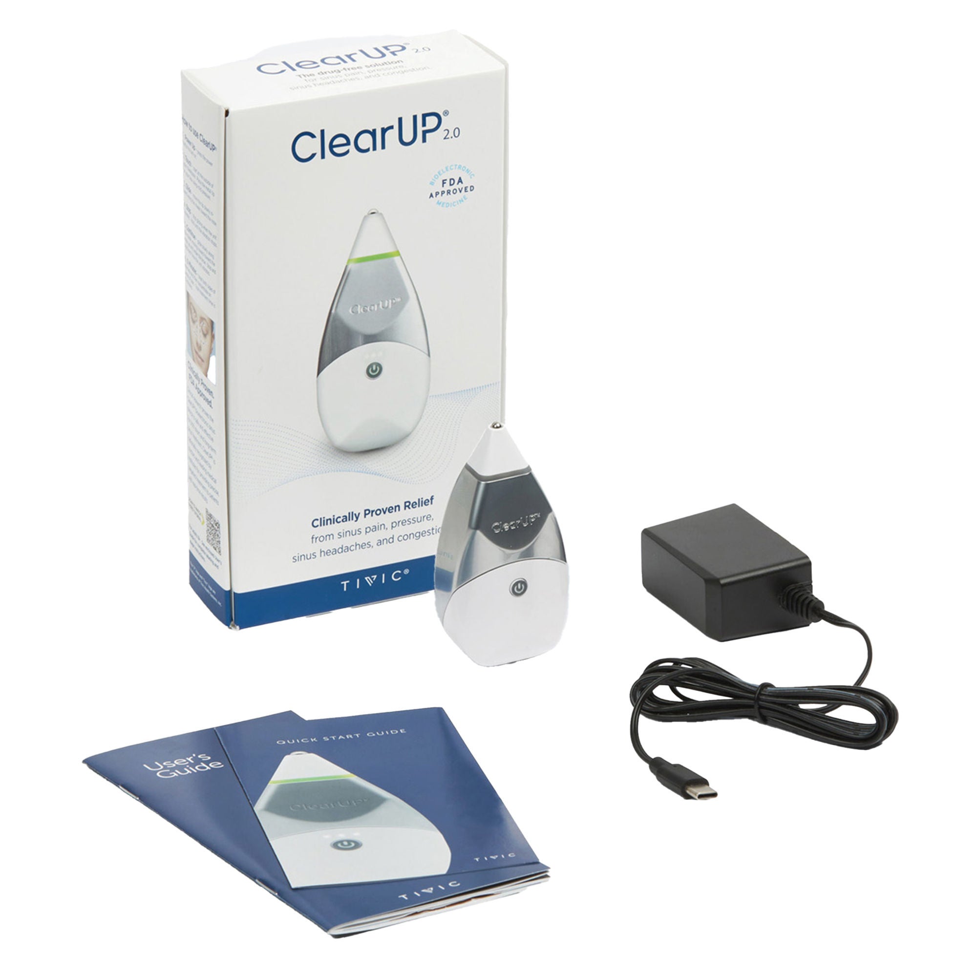 Tivic Health Systems Inc - SN200 Bioelectronic Sinus Relief Device Tivic ClearUP® 2.0