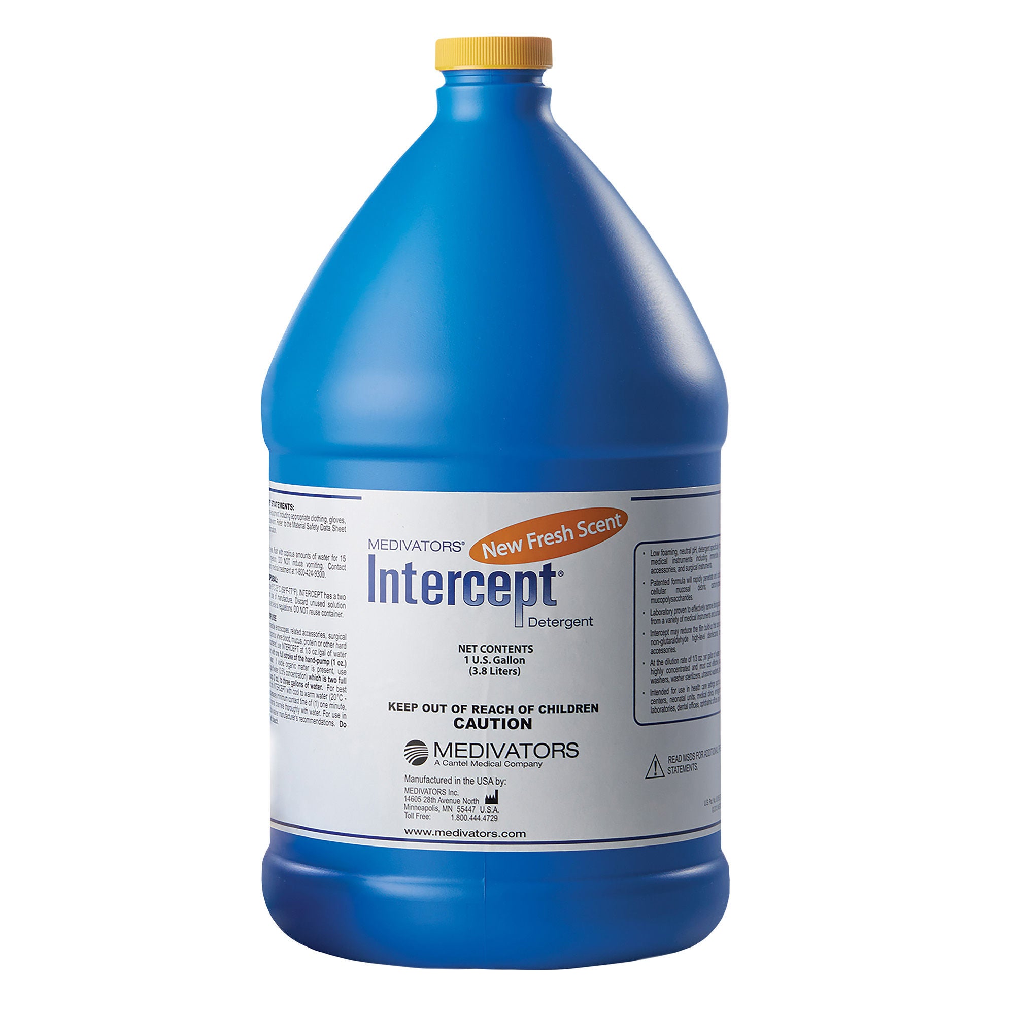 Steris - ML020106 Instrument Detergent Intercept™ Liquid 4 X 1 gal. Jug Cotton Fresh