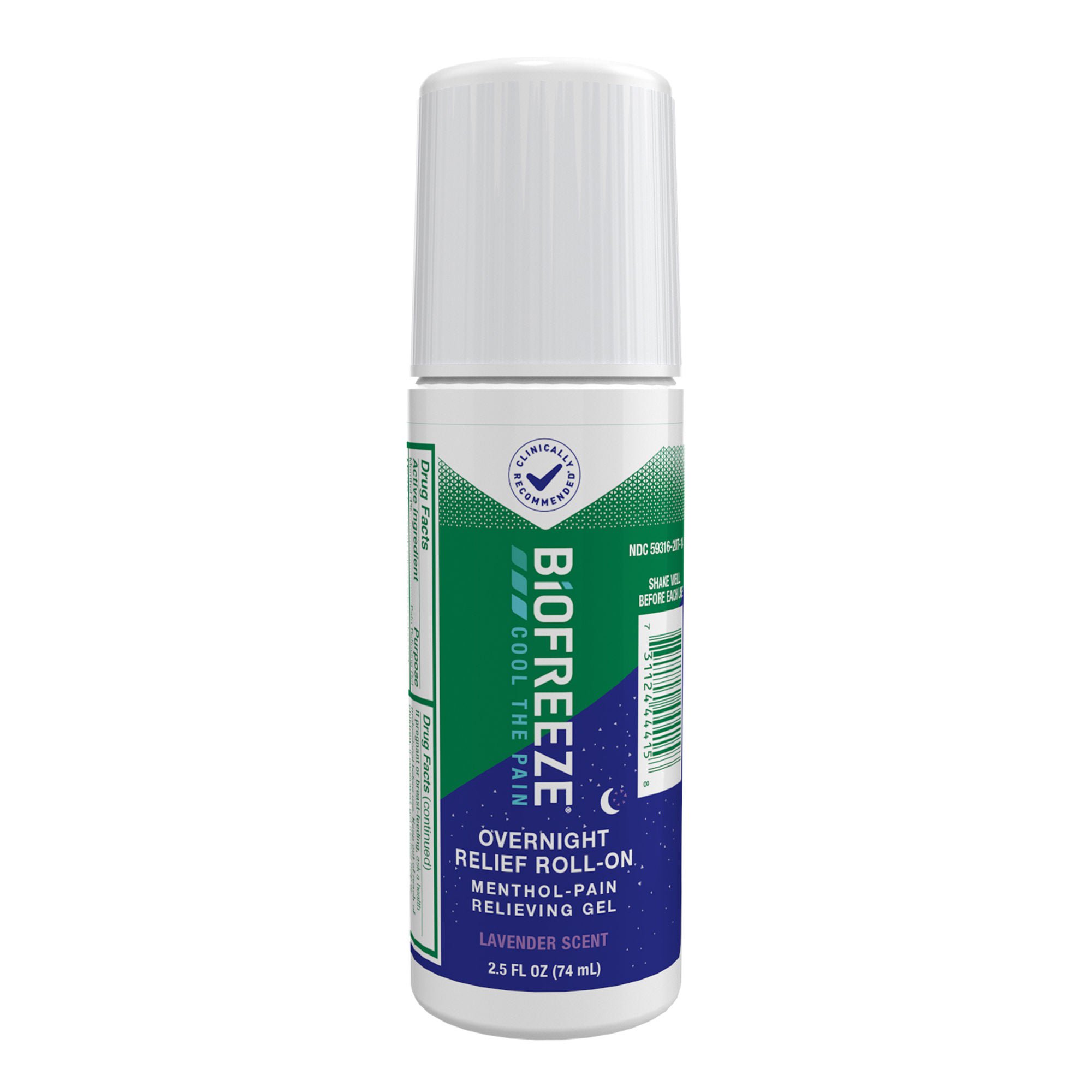 Boxout LLC - 3250728 Biofreeze Overnight Relief Menthol Pain-Relieving Roll-On