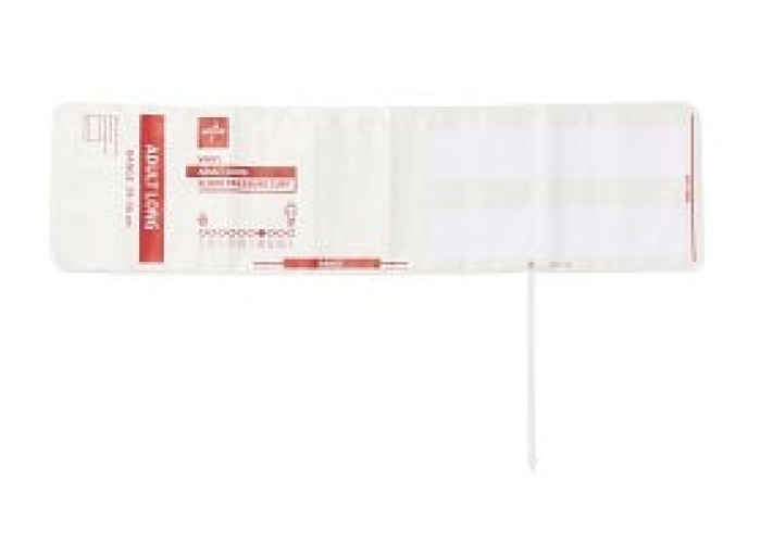 Medline - MDS9723HPLV Single Patient Use Blood Pressure Cuff Medline Arm Vinyl Cuff Adult Long Cuff