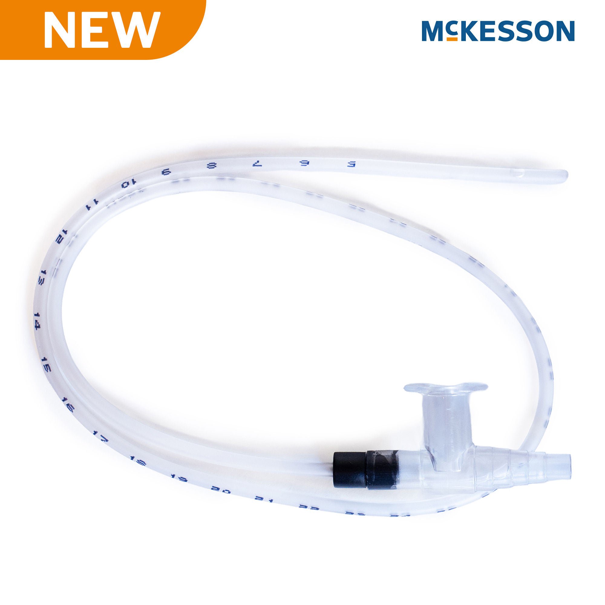 McKesson Brand - 16-DT10FR Suction Catheter McKesson Flexible Type DeLee Tip Open Style Chimney Control Vent 10 Fr. Sterile
