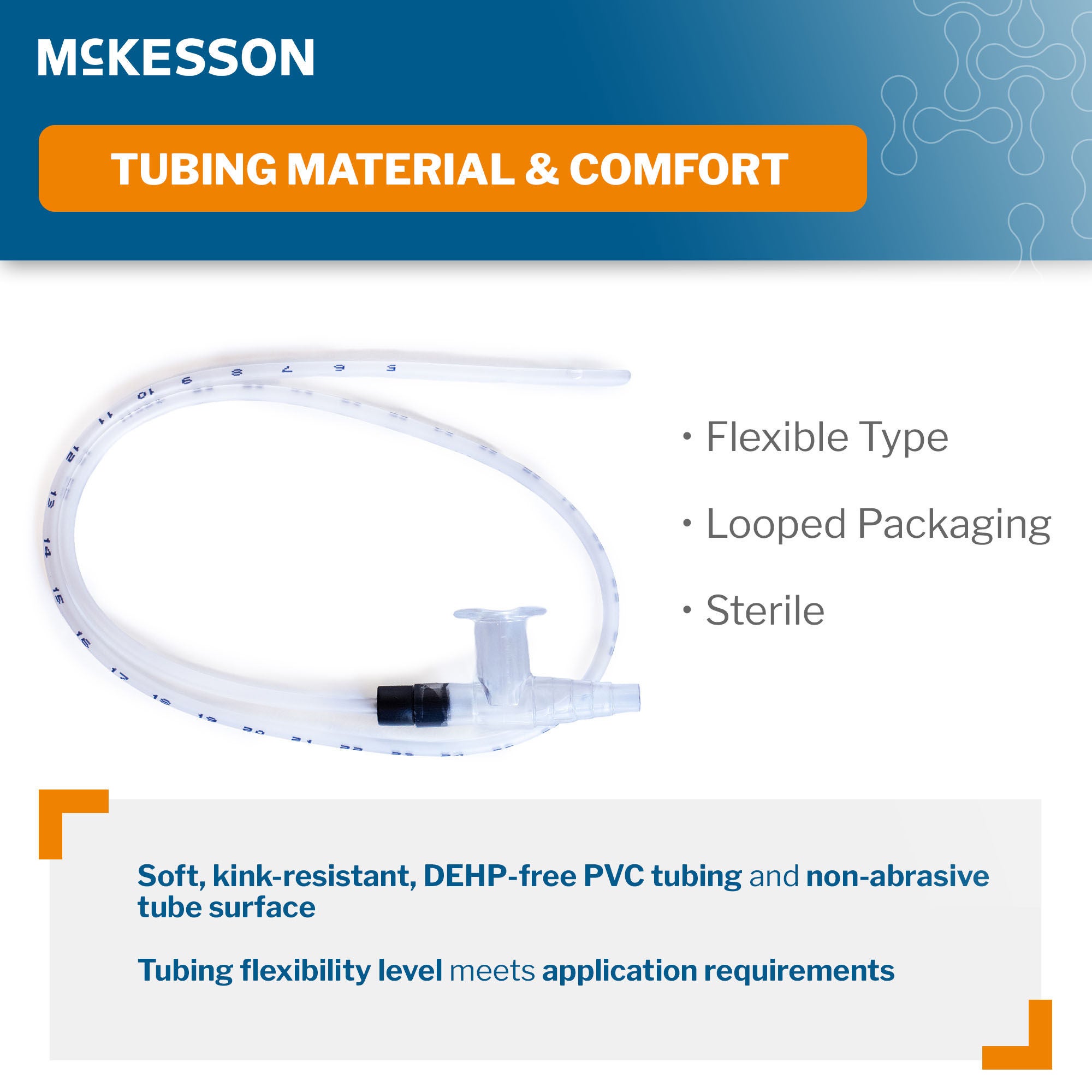 McKesson Brand - 16-DT10FR Suction Catheter McKesson Flexible Type DeLee Tip Open Style Chimney Control Vent 10 Fr. Sterile