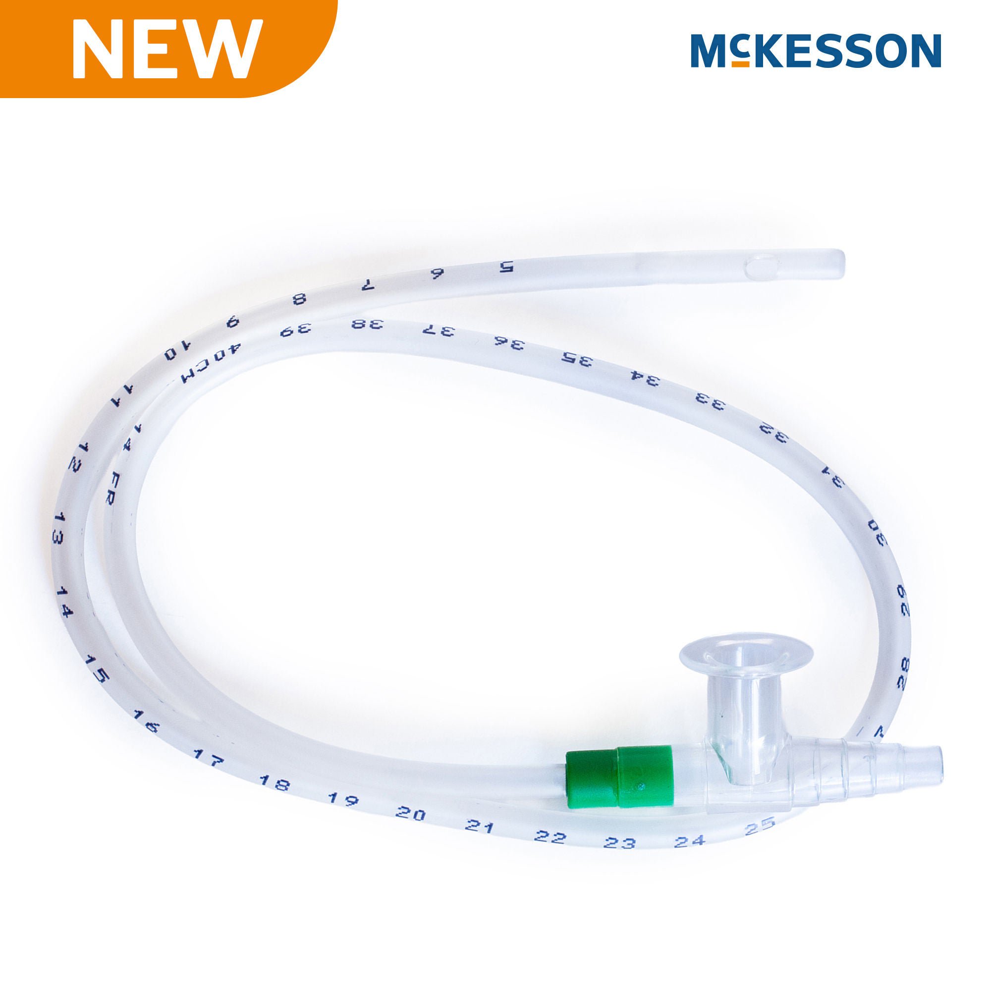 McKesson Brand - 16-DT14FR Suction Catheter McKesson Flexible Type DeLee Tip Open Style Chimney Control Vent 14 Fr. Sterile
