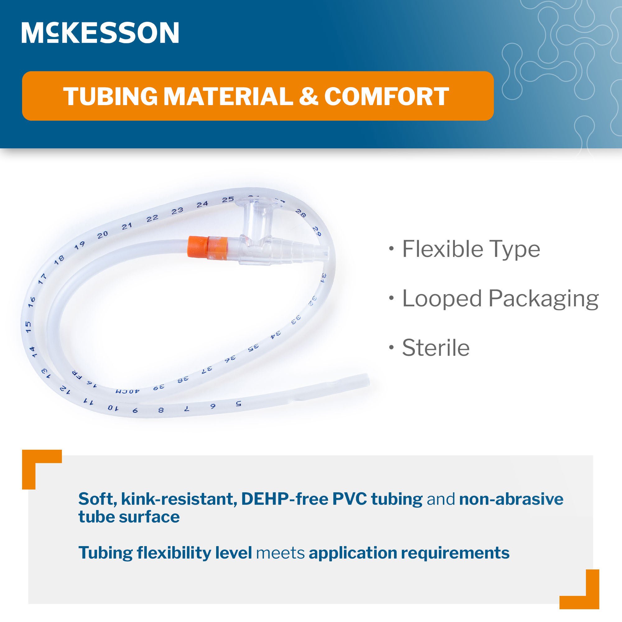 McKesson Brand - 16-DT16FR Suction Catheter McKesson Flexible Type DeLee Tip Open Style Chimney Control Vent 16 Fr. Sterile