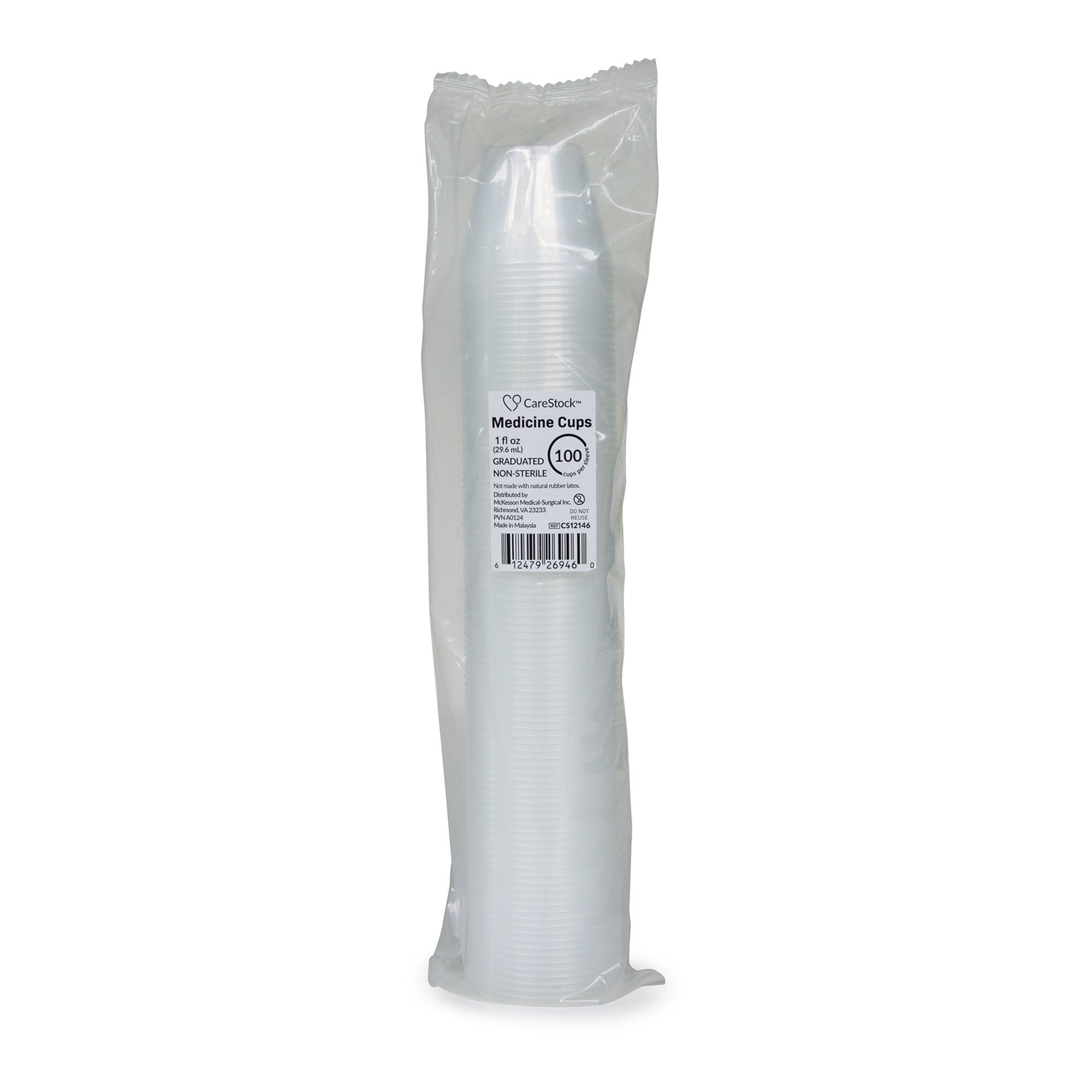 CareStock - CS12146 CareStock™ Translucent Medicine Cup