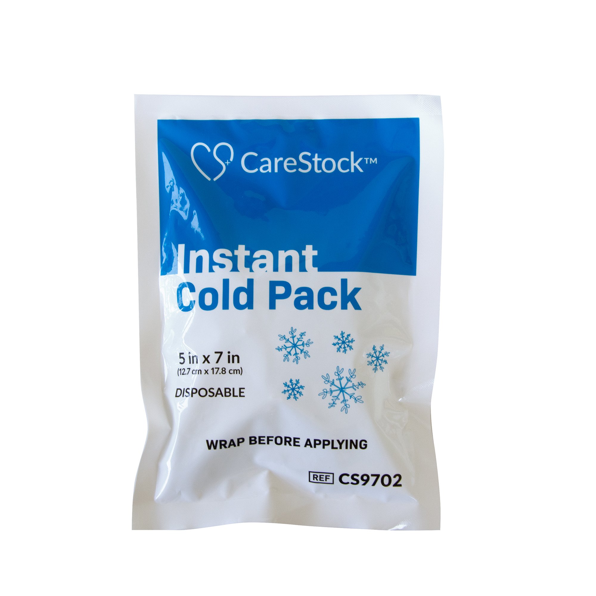 CareStock CS9702 - CareStock™ Instant Cold Pack, 5 x 7 Inch - 1/Each, 24/Case