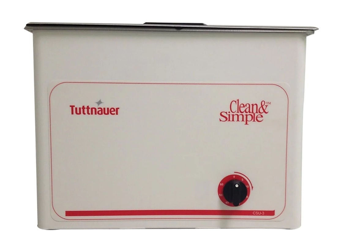 Tuttnauer USA - CSU3HBK Ultrasonic Cleaner Clean & Simple™ 3 gal. Capacity 6 X 9 X 15-1/2 Inch