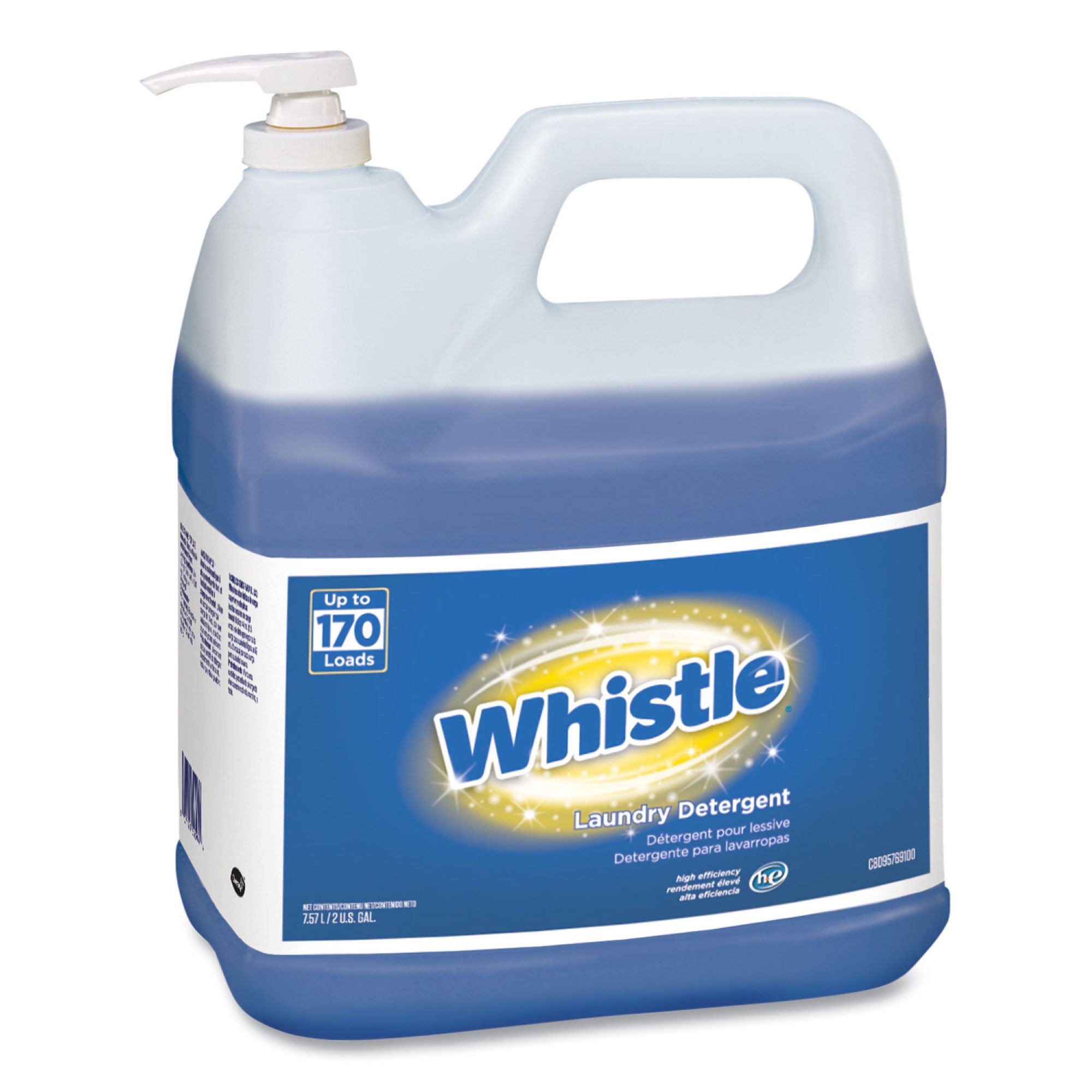 Essendant Co-United Stationers - DVOCBD95769100 Laundry Detergent Diversey™ Whistle 2 gal. Pump Bottle Liquid Floral Scent
