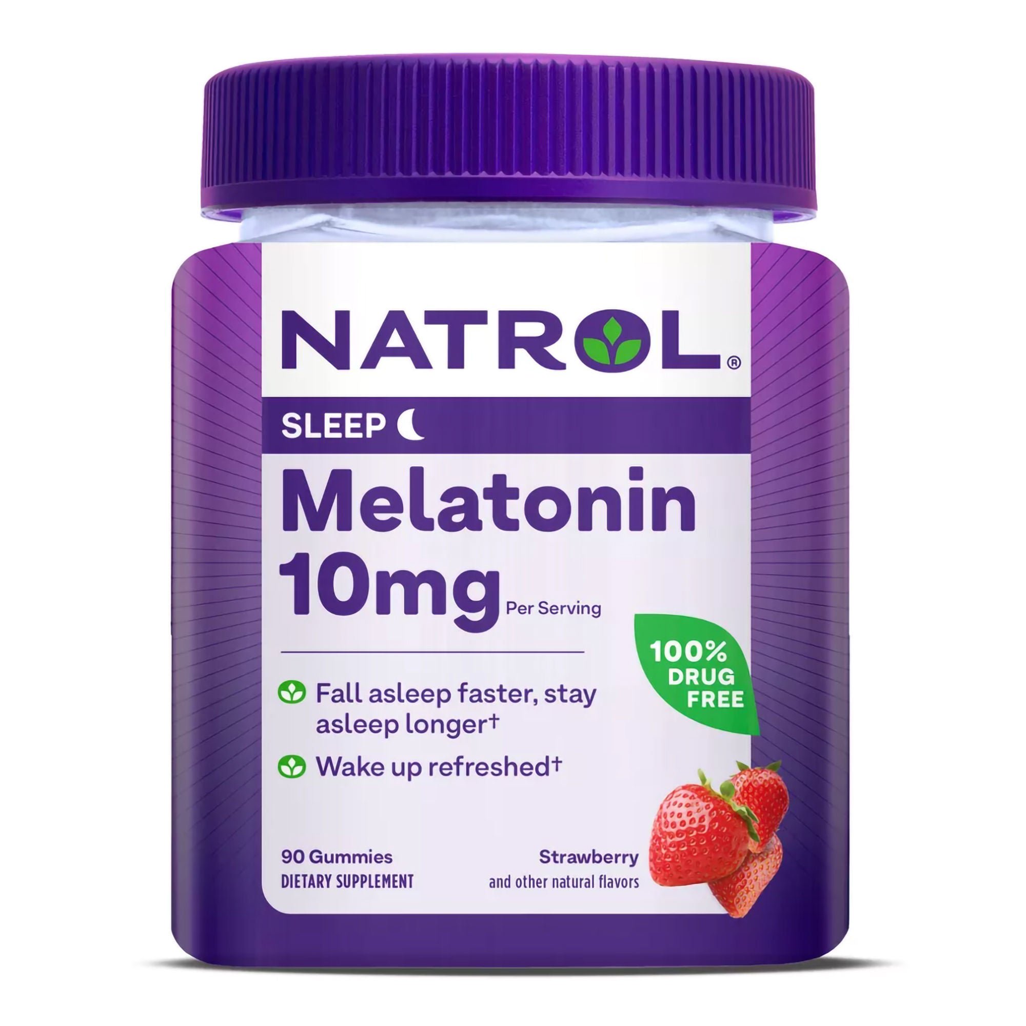 Natrol Inc - 04746907331 Natrol® Melatonin 10 mg Sleep Gummies Strawberry