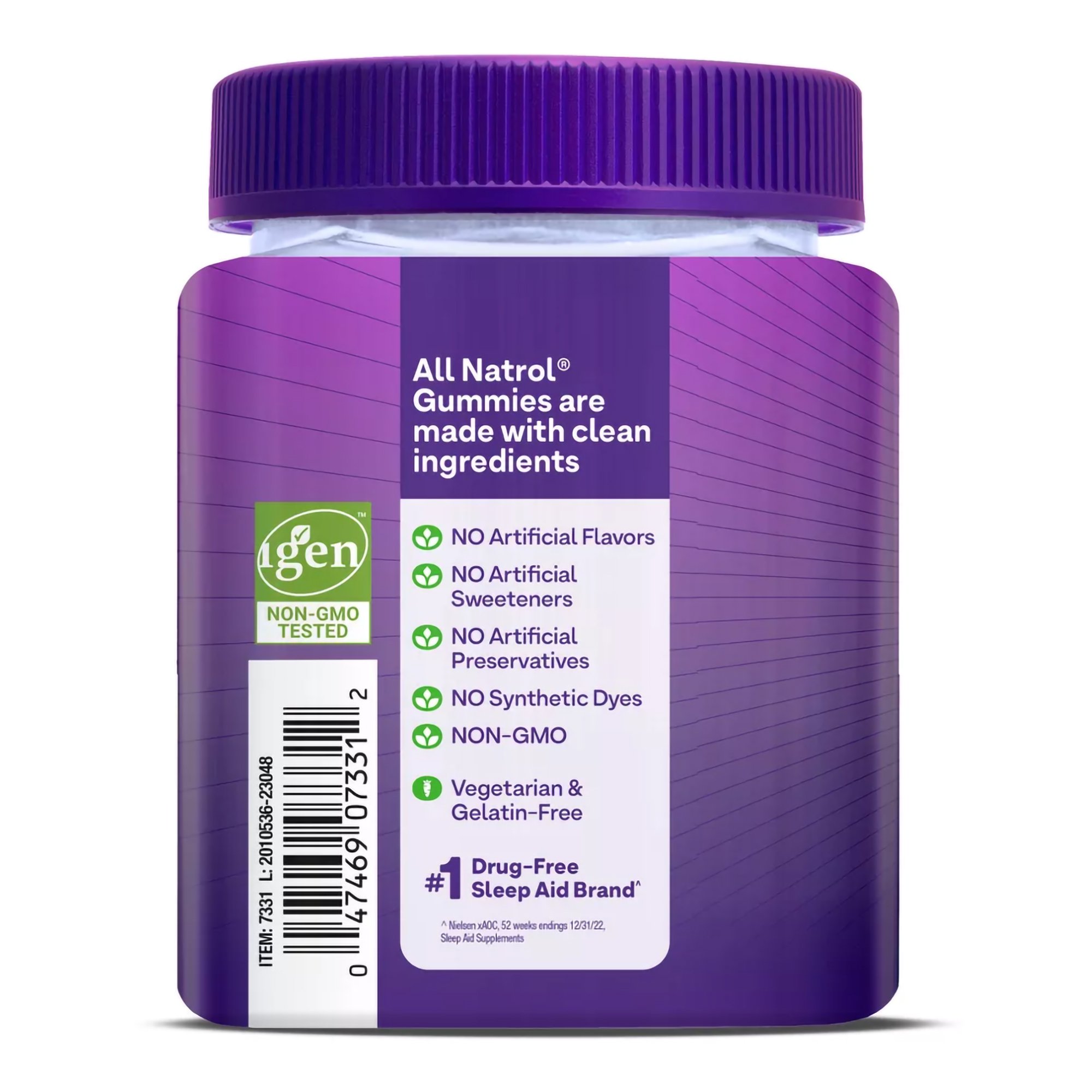 Natrol Inc 04746907331 - Natrol® Melatonin 10 mg Sleep Gummies Strawberry - 1/Bottle