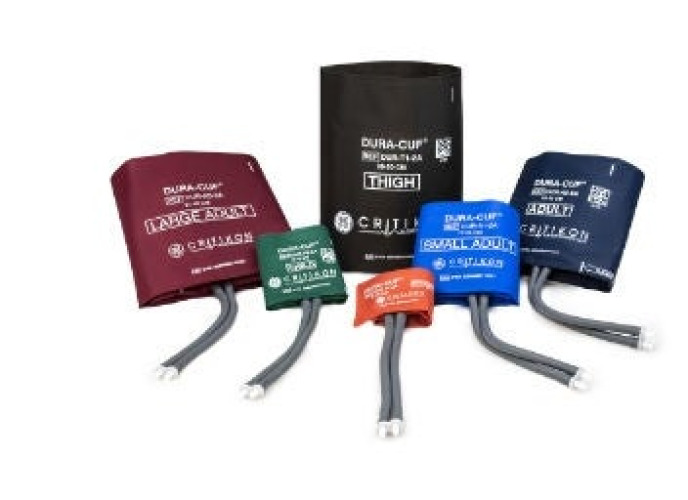GE Healthcare - 2059301-003 Reusable Blood Pressure Cuff Set CARESCAPE™ ONE Arm Nylon Cuff Multiple Cuff Sizes