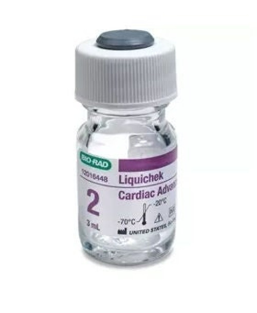 Bio-Rad Laboratories - 12016448 Control Liquichek™ Cardiac Advance Level 2 6 X 3 mL