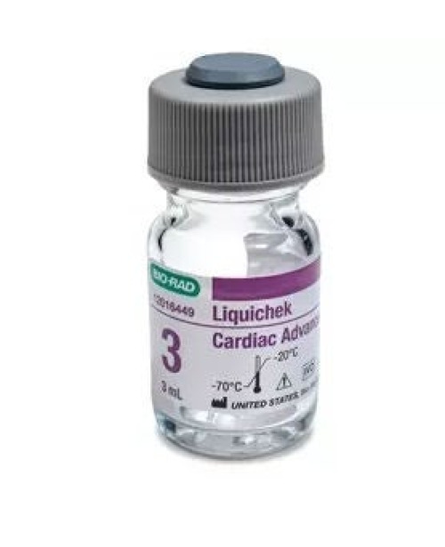 Bio-Rad Laboratories - 12016449 Control Liquichek™ Cardiac Advance Level 3 6 X 3 mL