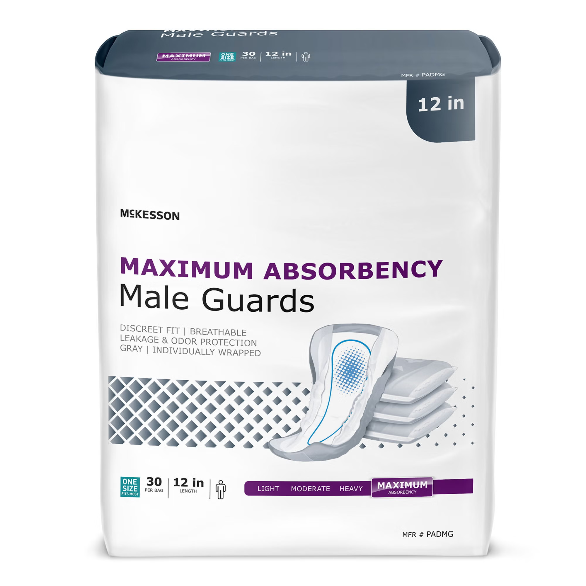 McKesson Brand - PADMG McKesson Maximum Absorbency Male Guards