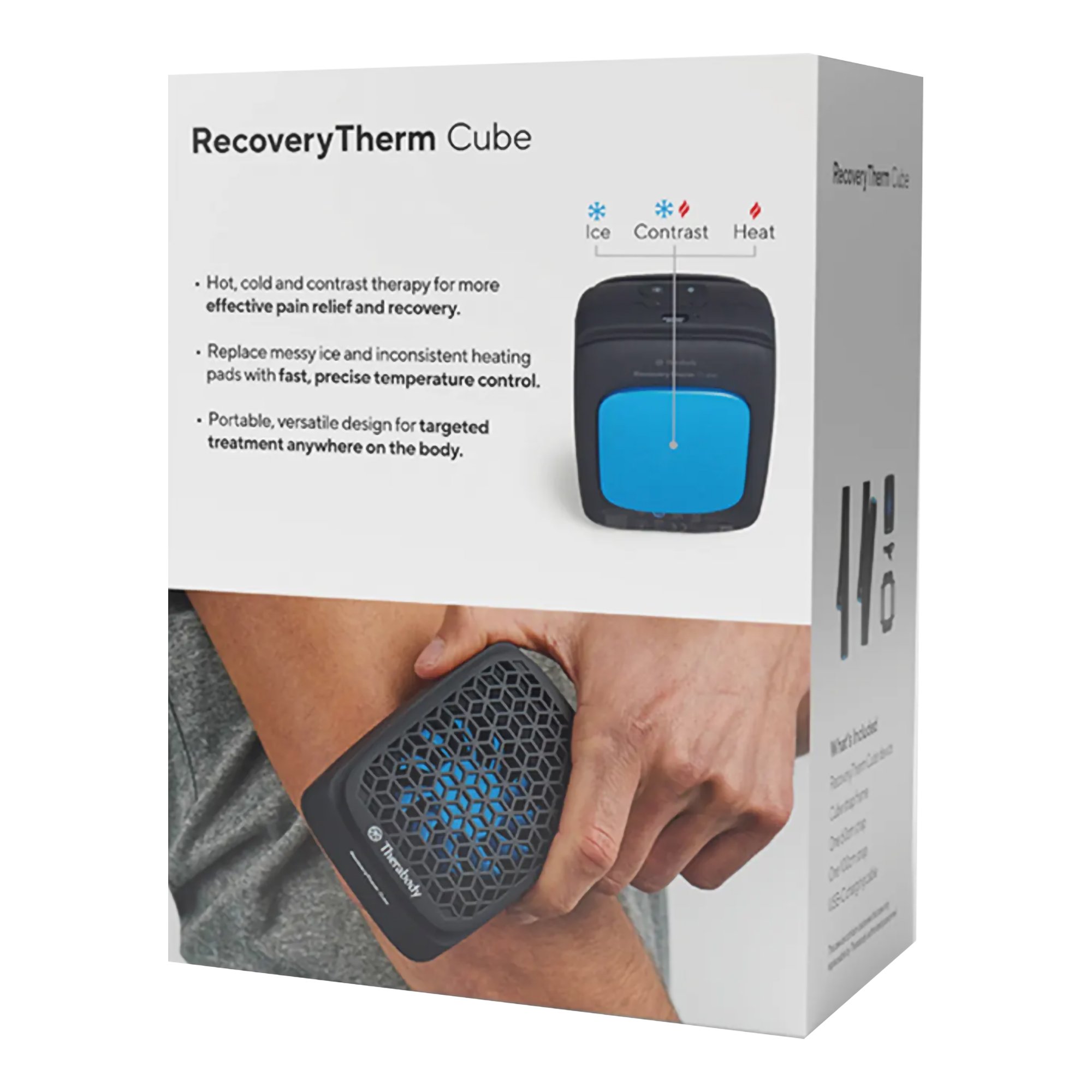 Therabody Inc TB03778-01 - RecoveryTherm™ Cube Cold / Heat Therapy Device - 1/Each