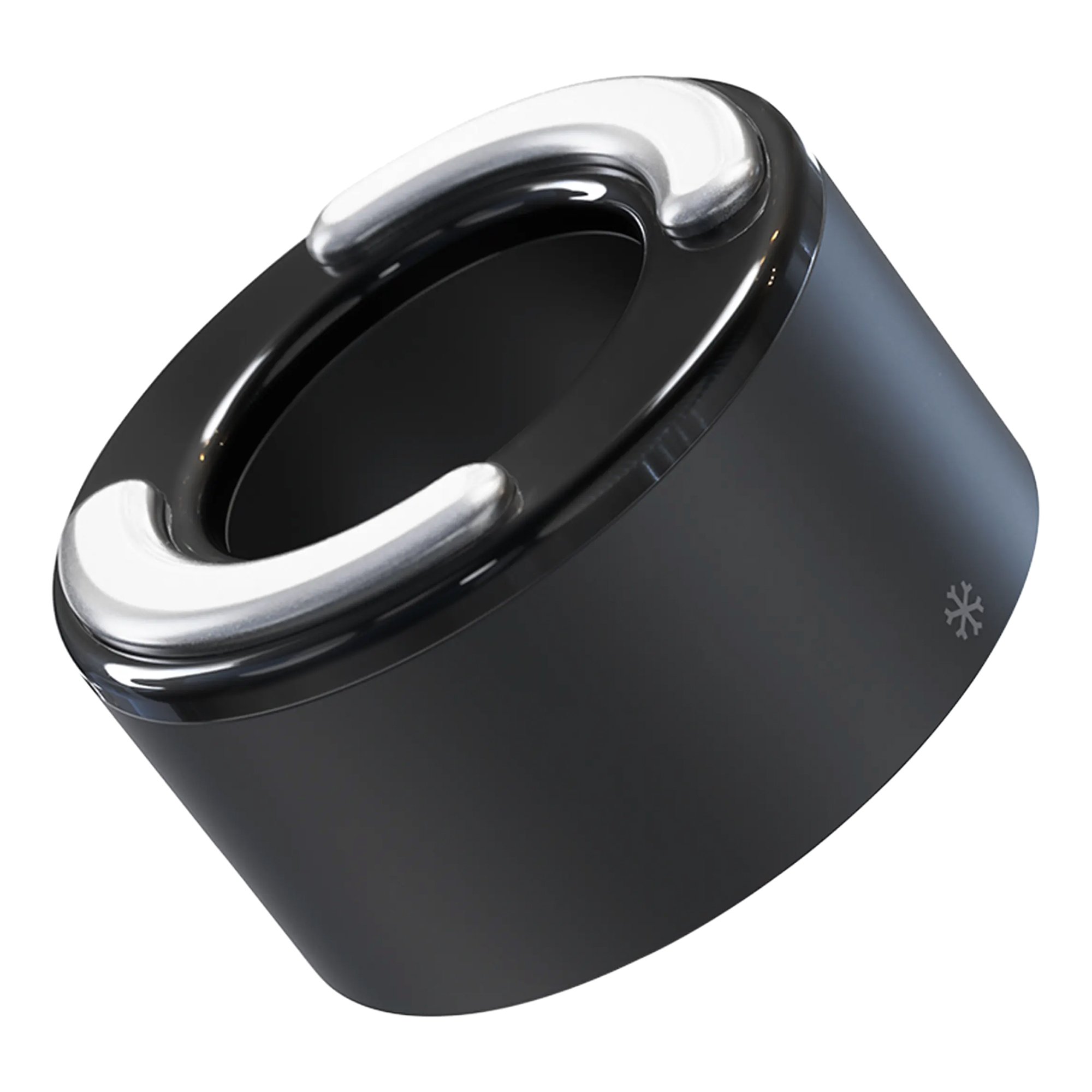 Therabody Inc TF02228-01 - TheraFace Hot and Cold Rings Facial Massage, Black - 1/Each