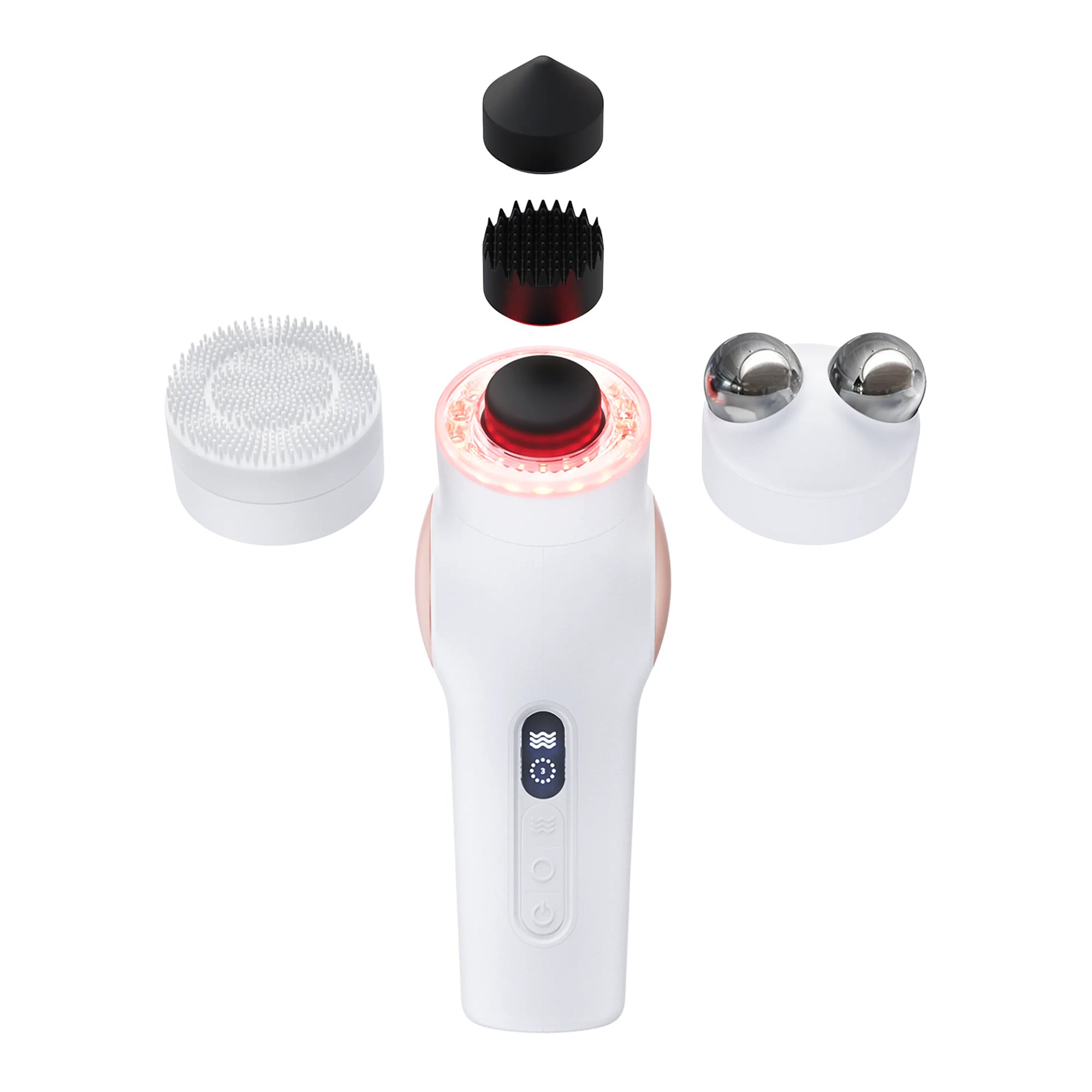 Therabody Inc TF02220-01 - TheraFace Pro Hand-Held Face Massager & Cleanser, White - 1/Each