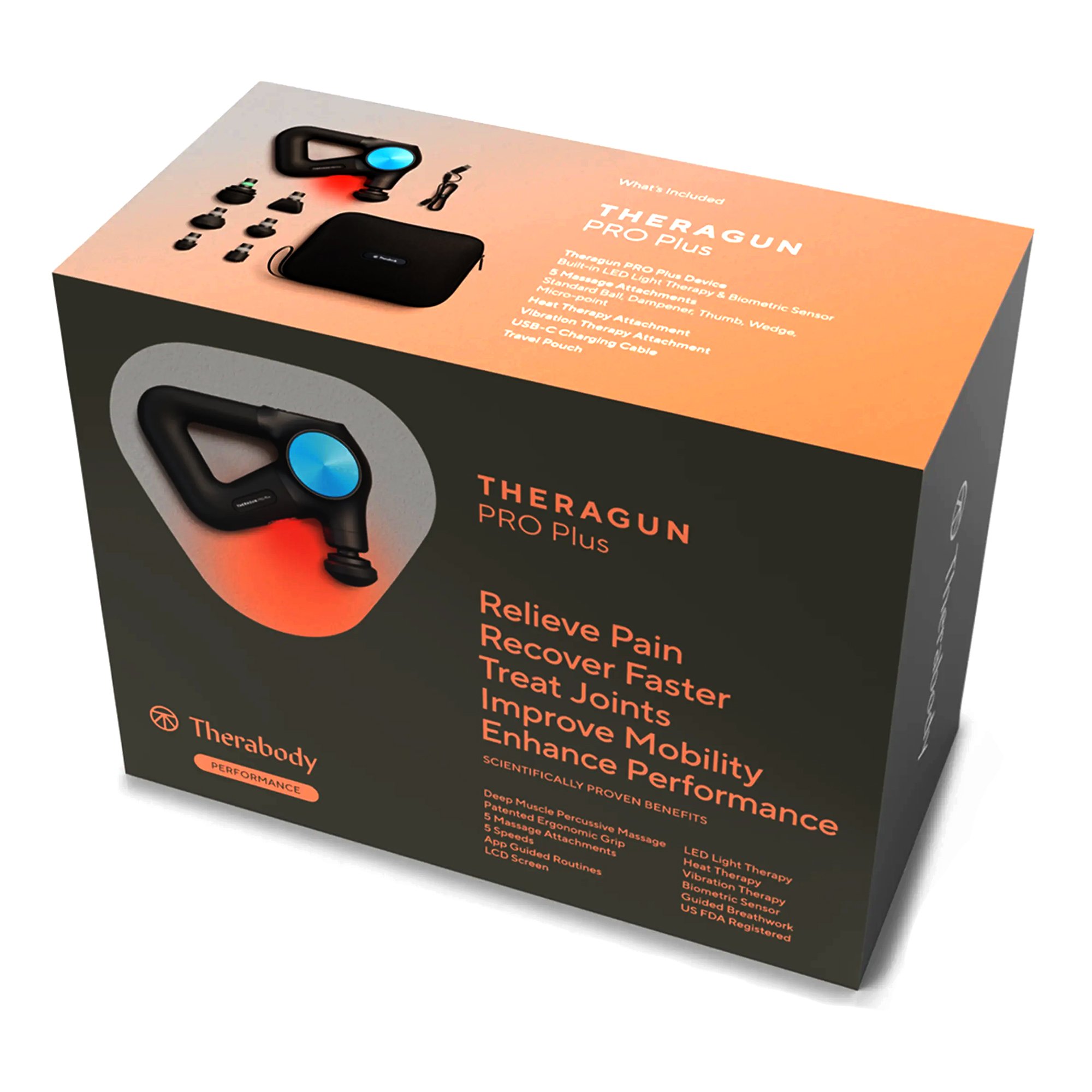 Therabody Inc TG0003970-1A10 - Theragun Pro Plus Hand-Held Massager - 1/Each