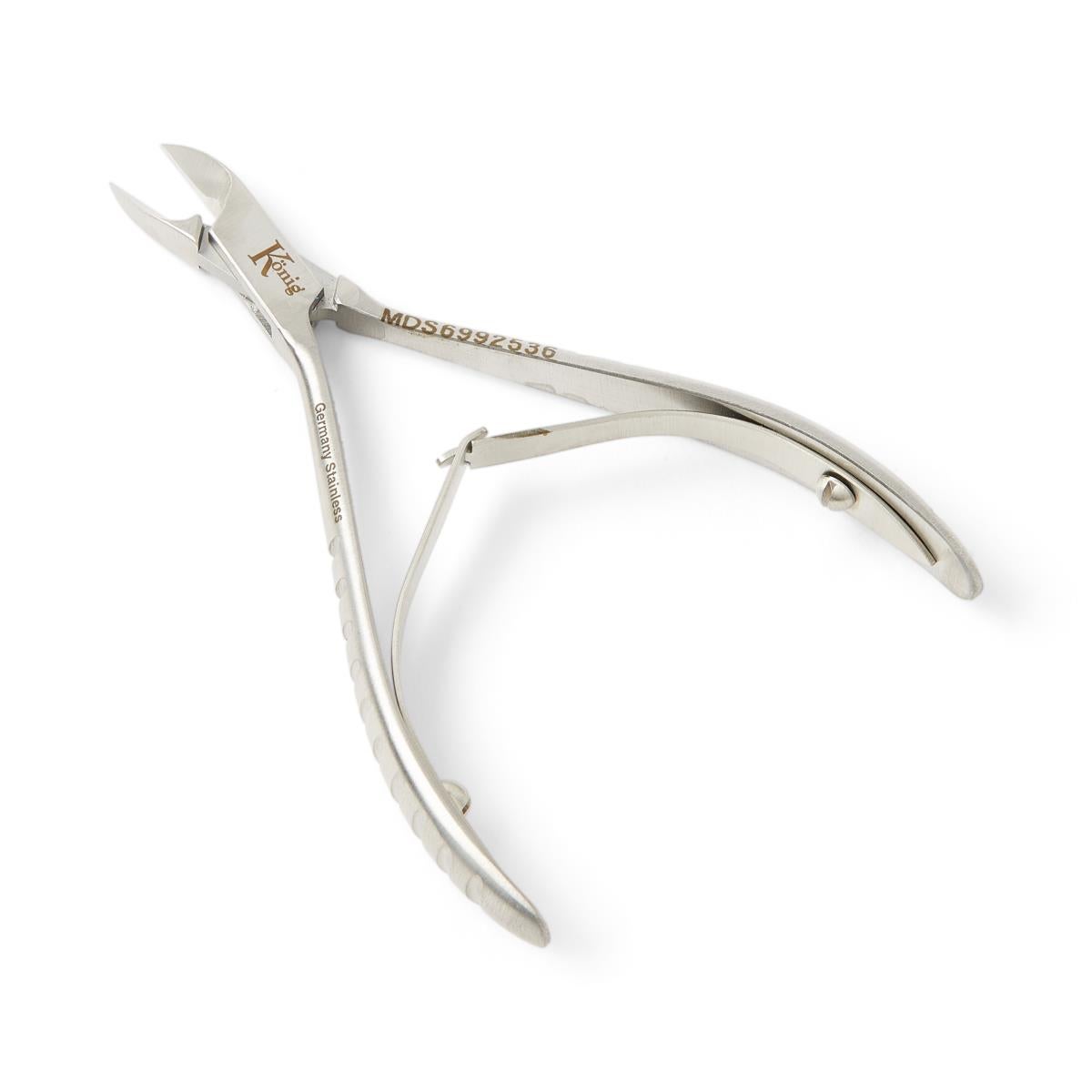 Medline - MDS6992536 Nail Splitter Konig Straight Concave Jaws 4-1/2 Inch Length German Stainless Steel
