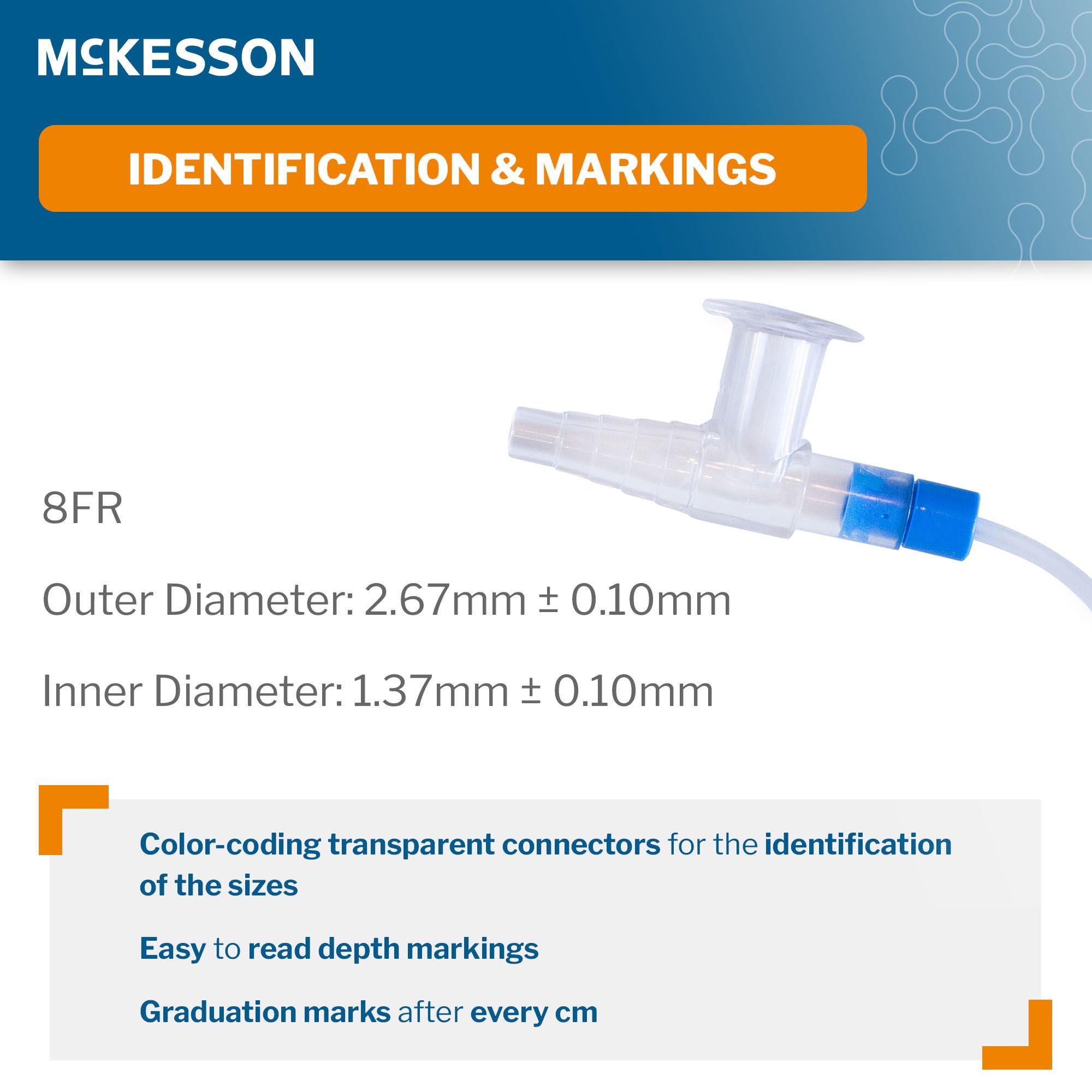 McKesson Brand - 16-DT8FRK Suction Catheter Tray McKesson 8 Fr. DeLee Tip Chimney Control Vent