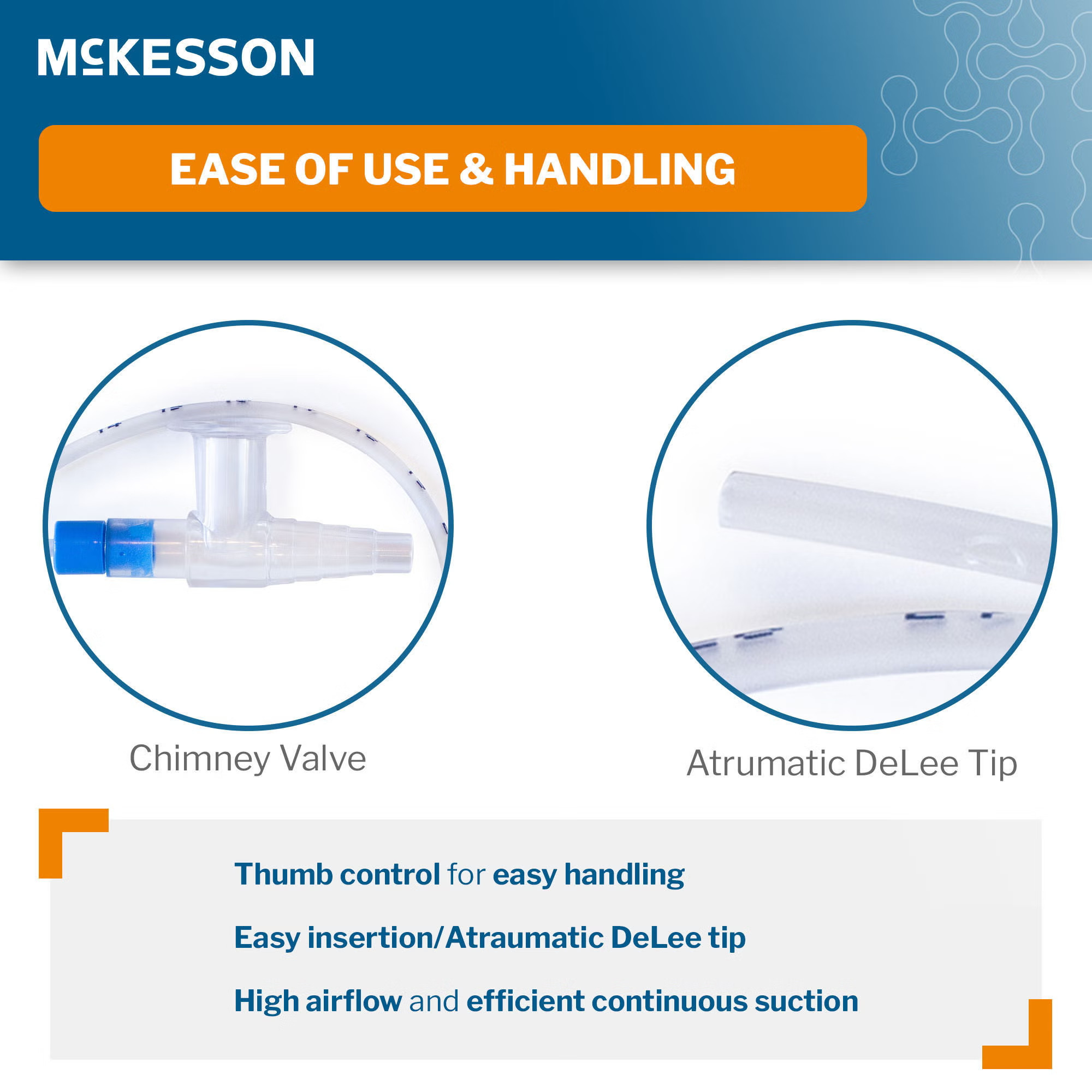 McKesson Brand - 16-DT8FRK Suction Catheter Tray McKesson 8 Fr. DeLee Tip Chimney Control Vent