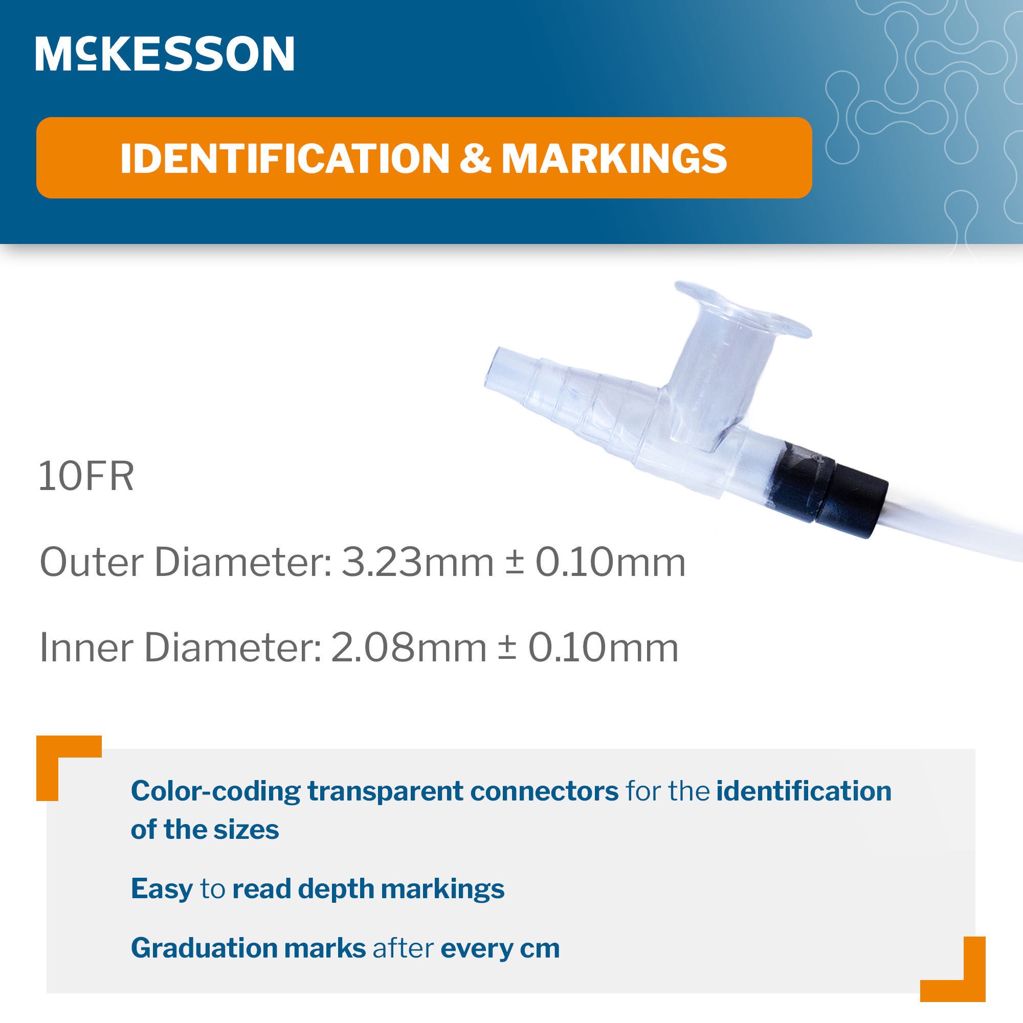 McKesson Brand - 16-DT10FRK Suction Catheter Tray McKesson 10 Fr. DeLee Tip Chimney Control Vent