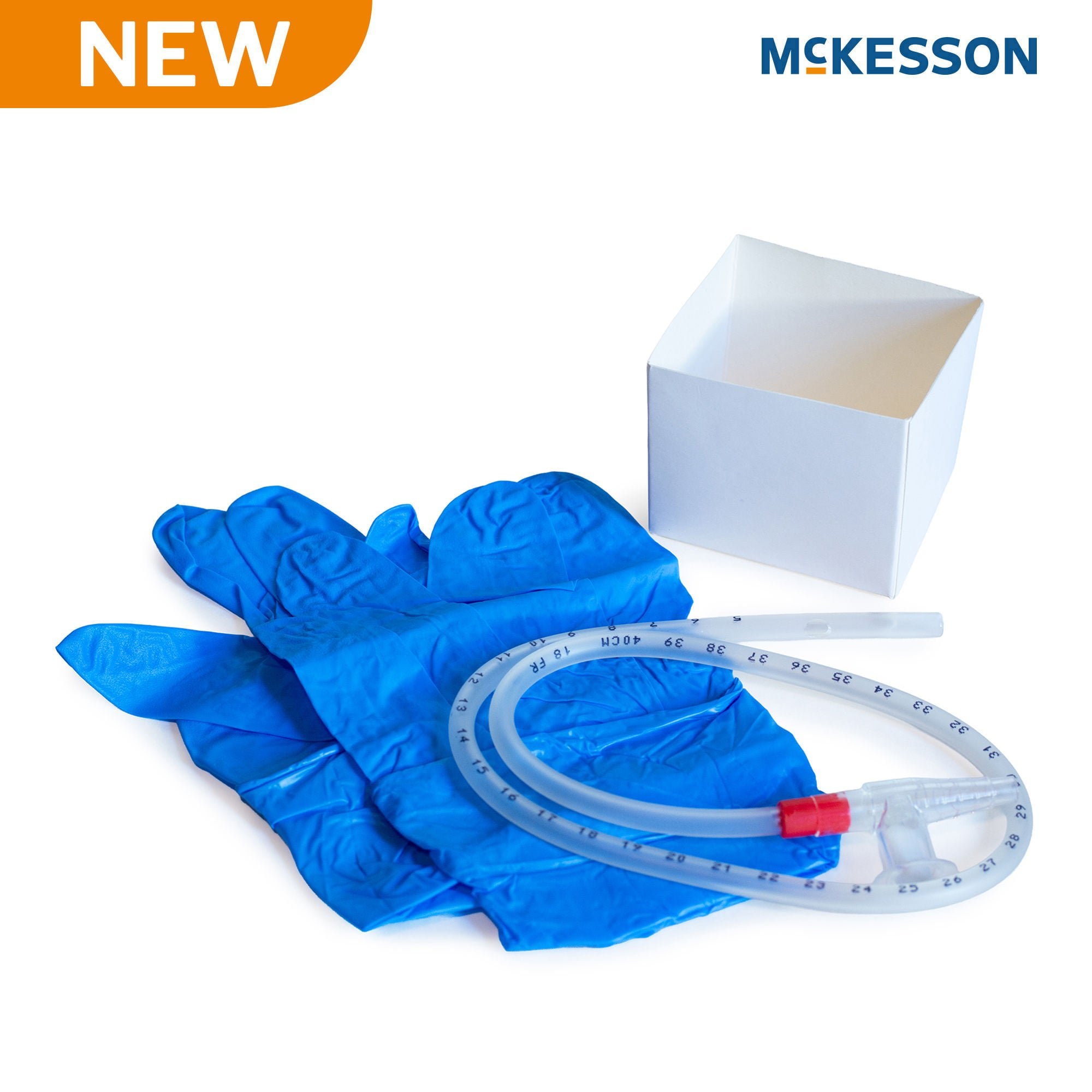 McKesson Brand - 16-DT18FRK Suction Catheter Tray McKesson 18 Fr. DeLee Tip Chimney Control Vent