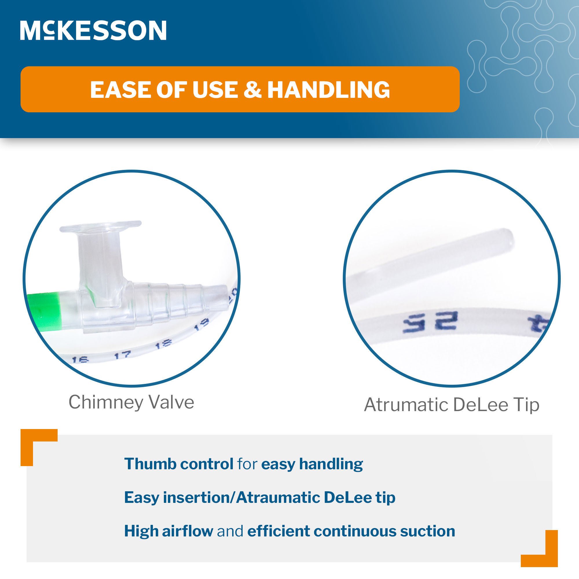 McKesson Brand - 16-DT6FRKR Suction Catheter Tray McKesson 6 Fr. DeLee Tip Chimney Control Vent