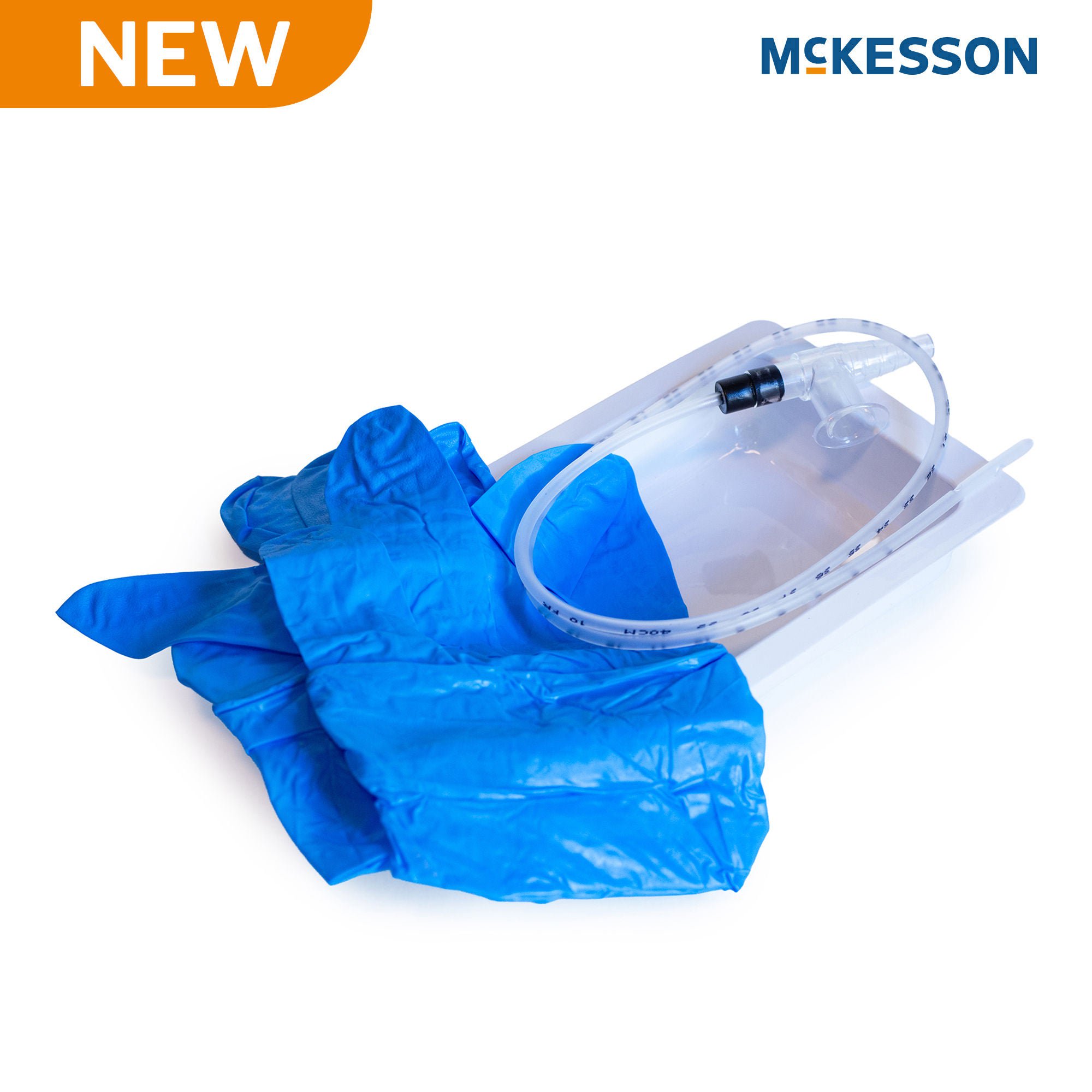 McKesson Brand - 16-DT10FRKR Suction Catheter Tray McKesson 10 Fr. DeLee Tip Chimney Control Vent