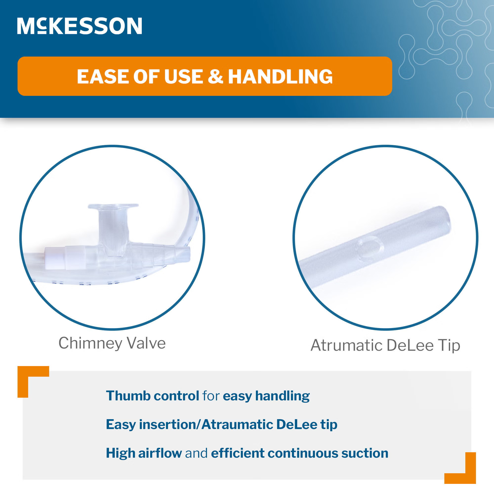 McKesson Brand - 16-DT12FRKR Suction Catheter Tray McKesson 12 Fr. DeLee Tip Chimney Control Vent