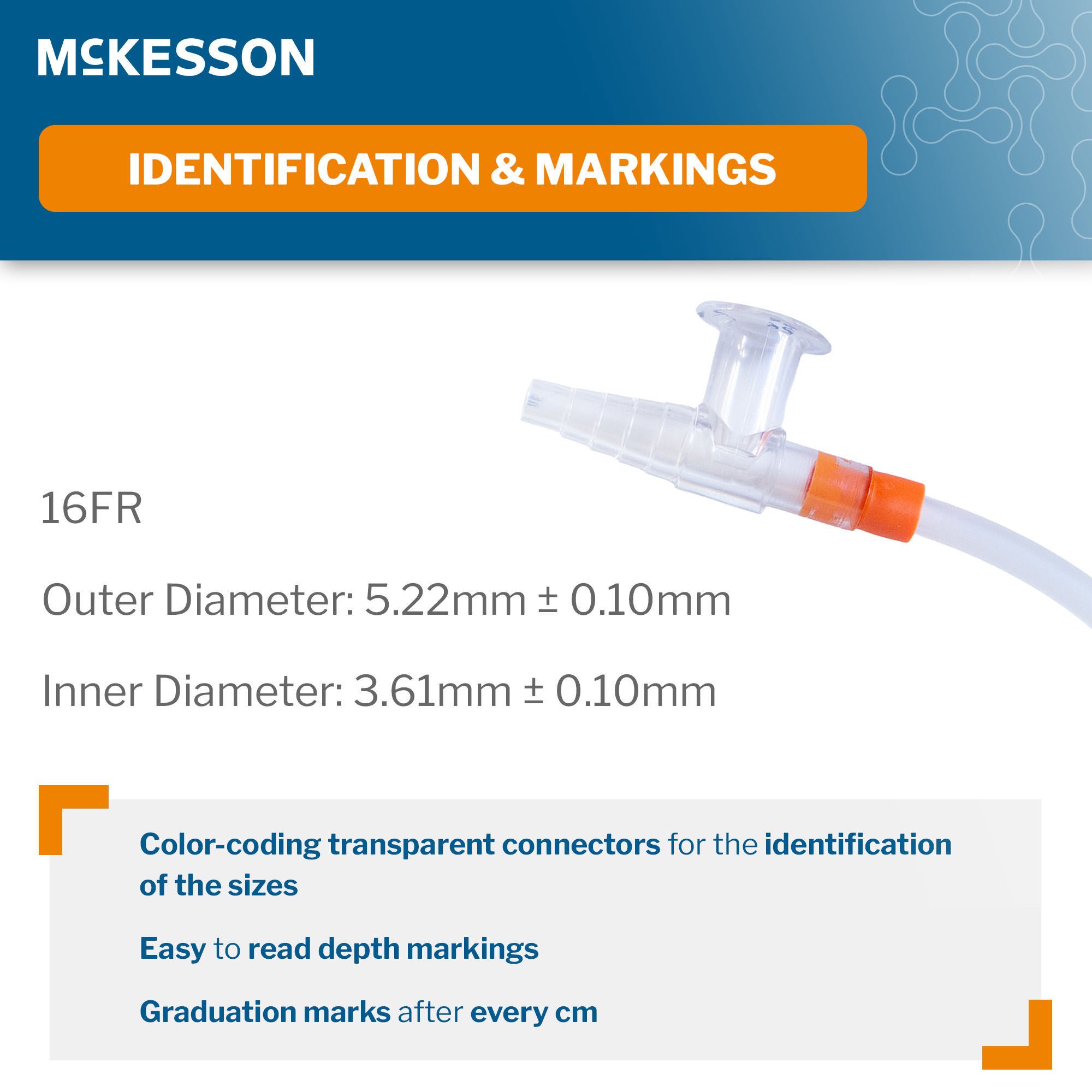 McKesson Brand - 16-DT16FRKR Suction Catheter Tray McKesson 16 Fr. DeLee Tip Chimney Control Vent