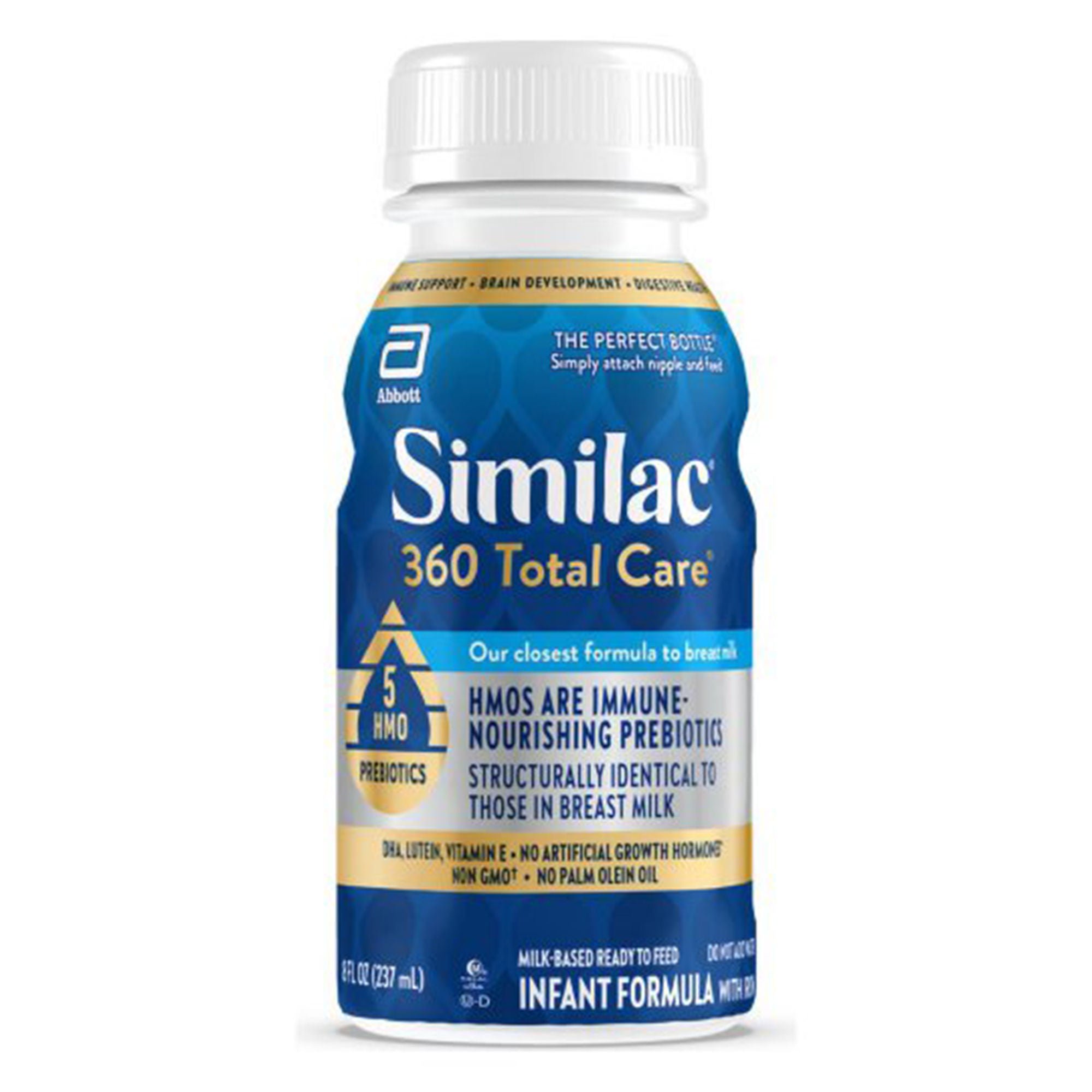 Abbott Nutrition - 68138 Infant Formula Similac® 360 Total Care® Unflavored 8 oz. Bottle Liquid