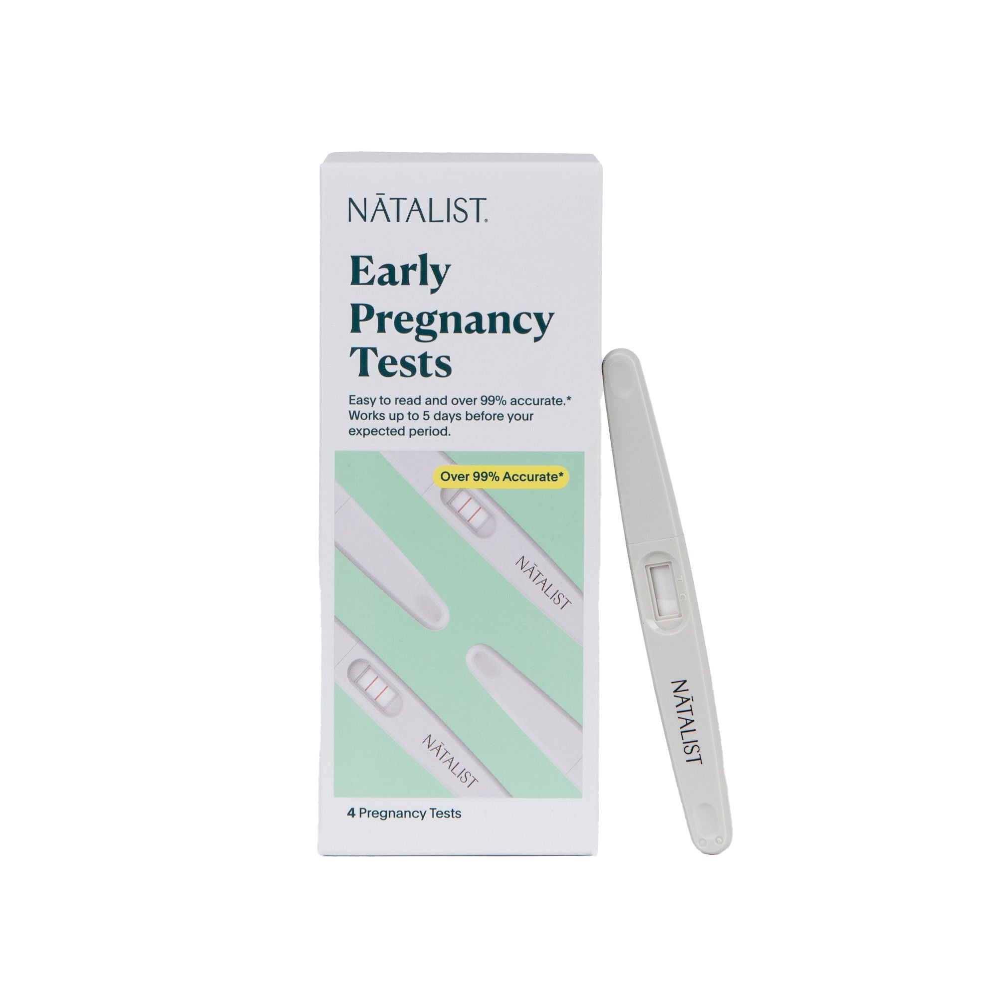 Natalist - HCG4-8363 Reproductive Health Test Kit Natalist® hCG Pregnancy Test 4 Tests CLIA Waived