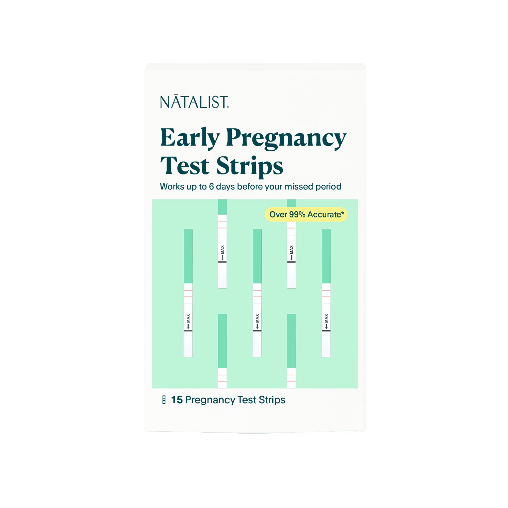 Natalist - HCG15-8431 Reproductive Health Test Kit Natalist® hCG Pregnancy Test 15 Tests CLIA Waived