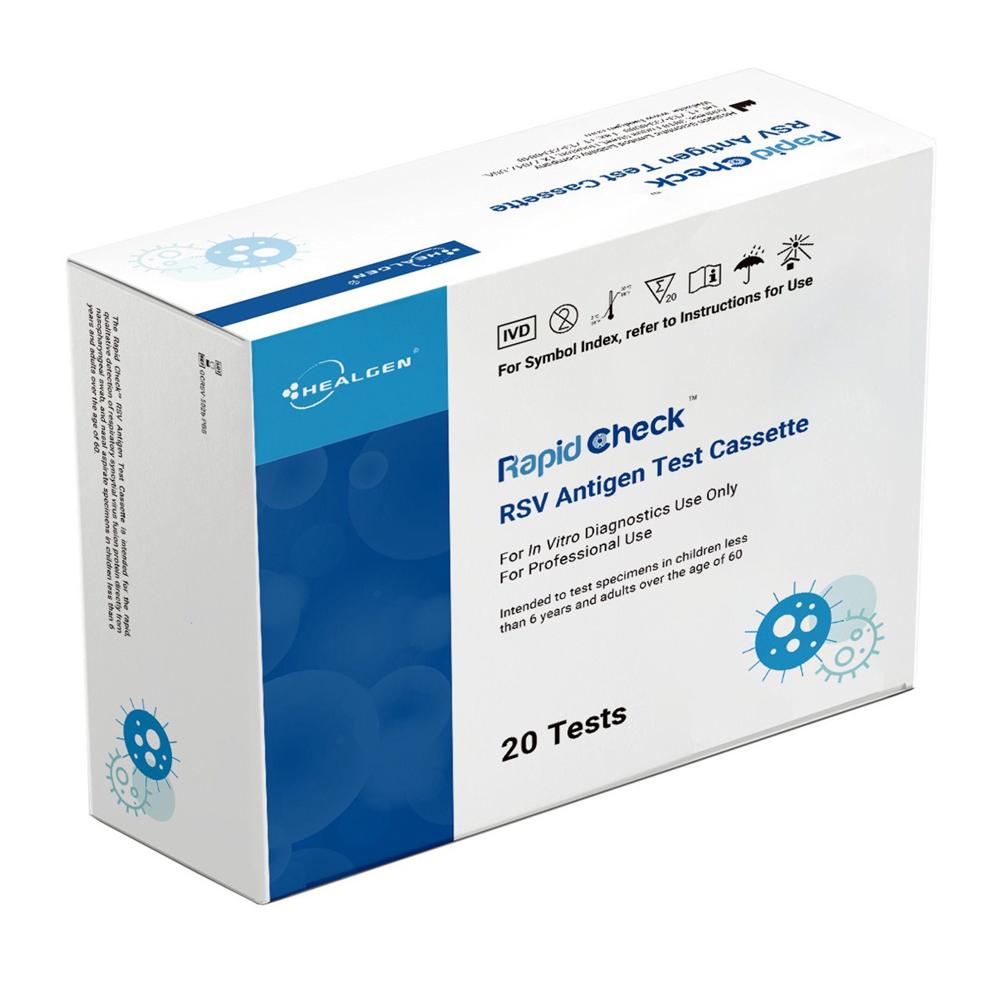 Rapid Check Respiratory Test Kit GCRSV-502B-PBS by Germaine Laboratories