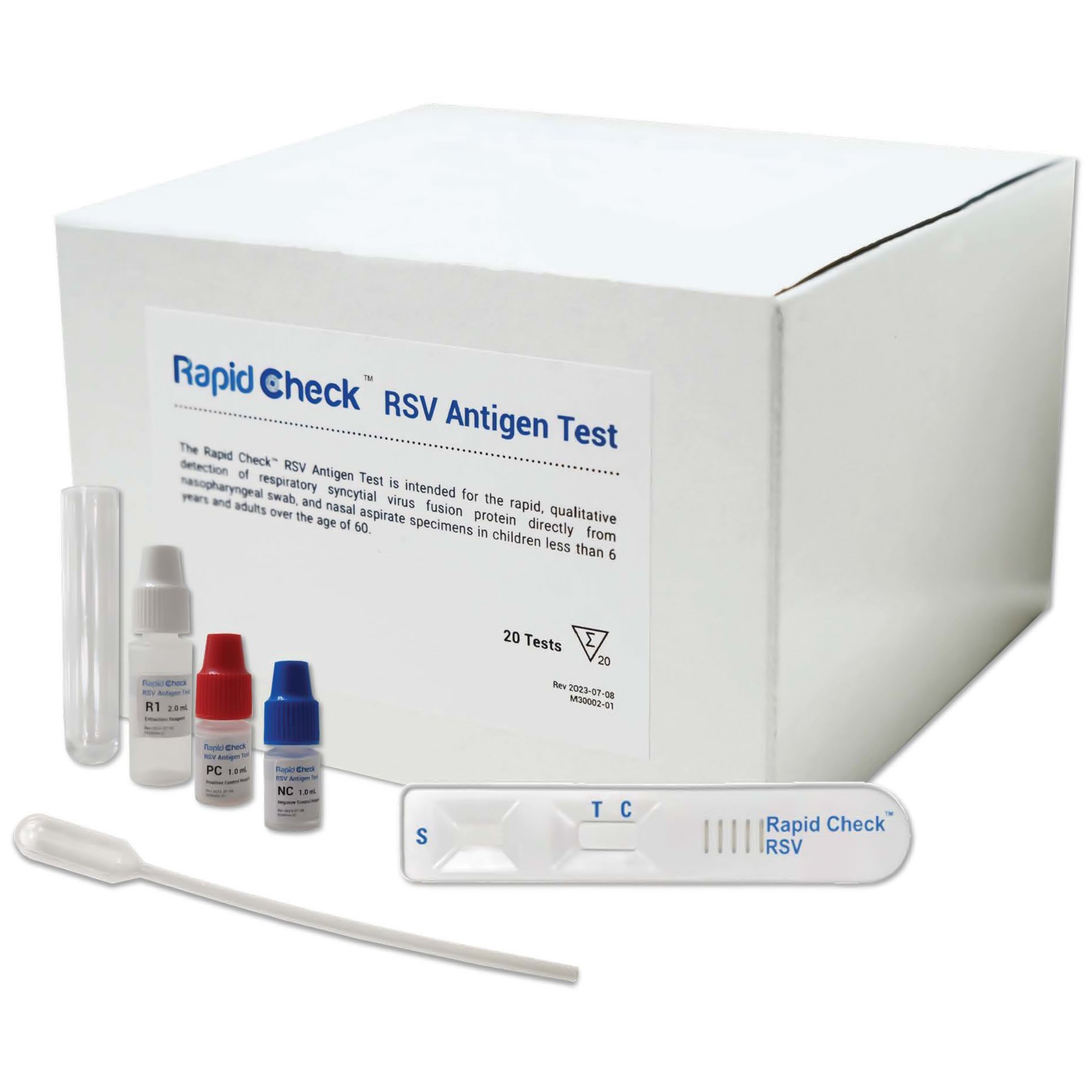 Rapid Check Respiratory Test Kit GCRSV-502B-PBS by Germaine Laboratories
