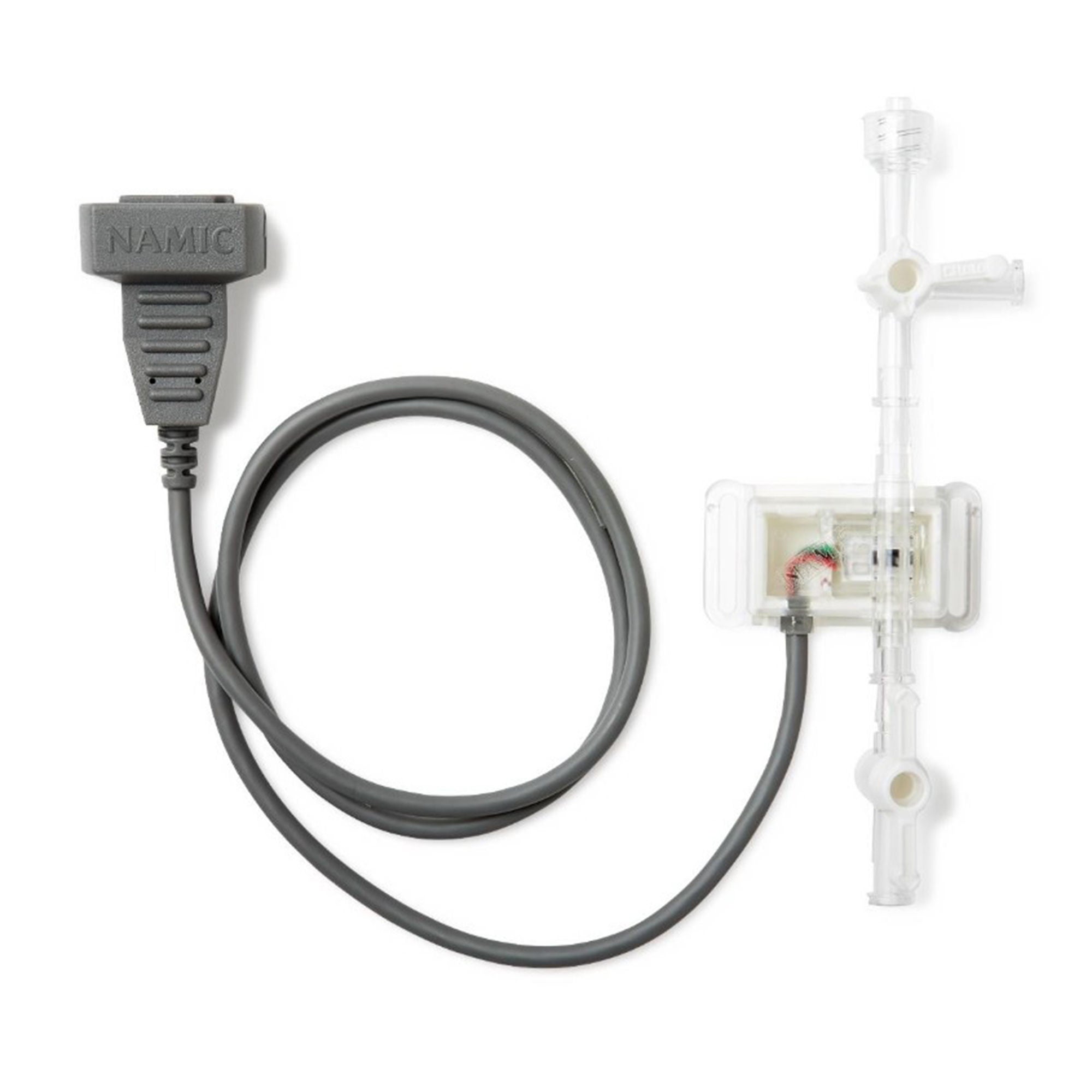 Medline - 70400052 Pressure Monitoring Transducer Namic 1-Way to 3-Way Stopcock, 24 Inch For use with Pressure Monitoring