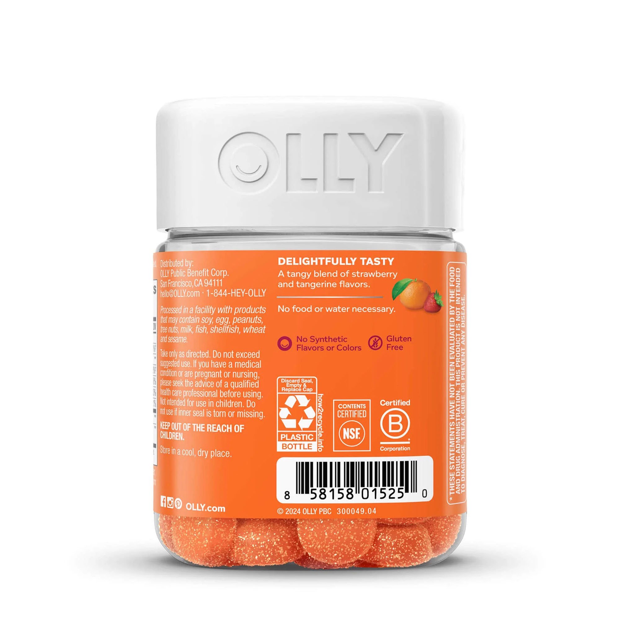 OLLY Laser Focus Dietary Supplement 85815801525 by OLLY Public Benefit
