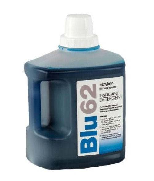 Stryker - BLU62-1GAL Instrument Detergent Blu62™ Liquid 4 X 32 oz. Bottle Light Lavender Scent