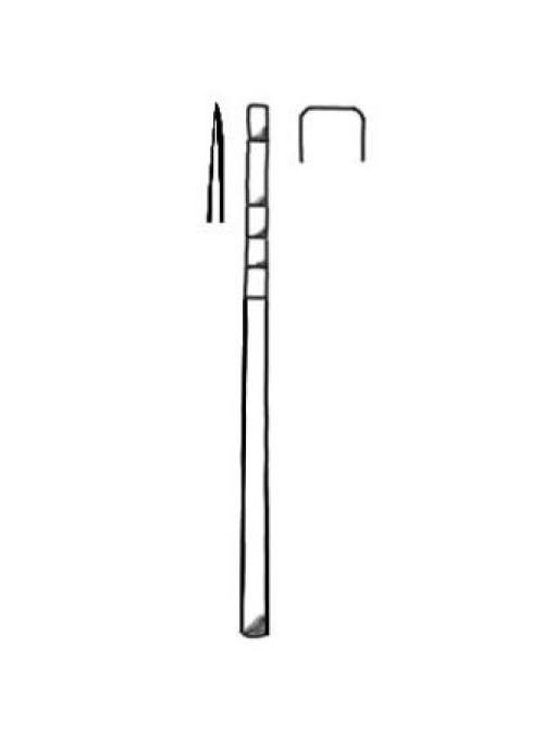 Sklar - 41-1284 Osteotome Sklar® Cottle 4 mm Width Straight OR Grade Stainless Steel NonSterile 7 Inch Length