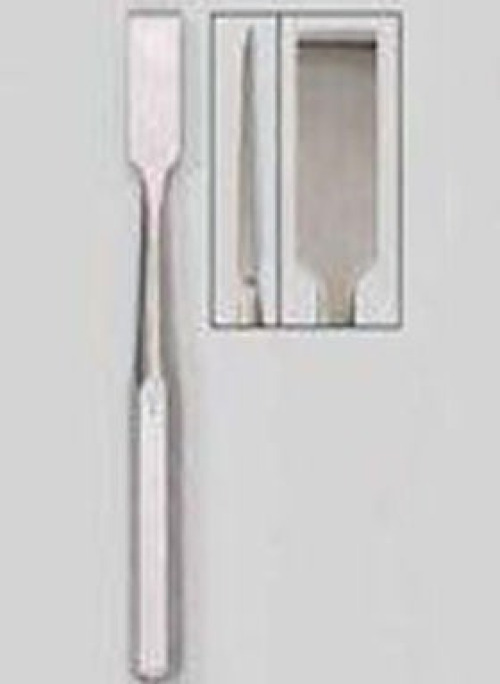 Sklar - 40-7014 Osteotome Sklar® Hoke 4 mm Width Curved OR Grade Stainless Steel NonSterile 5-1/4 Inch Length