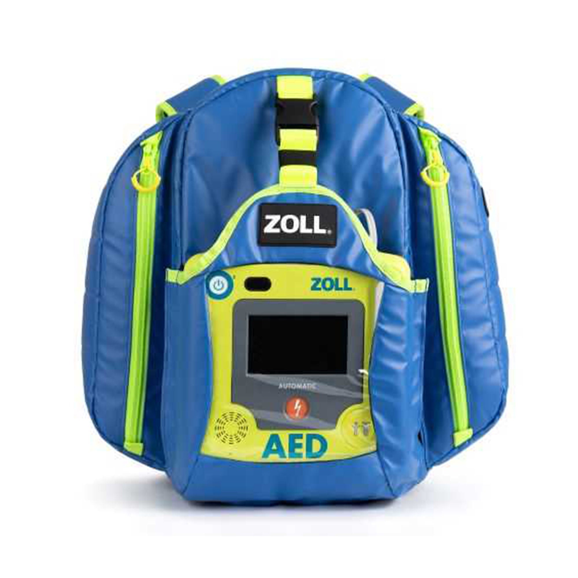 Zoll Medical - 8000-001468-01 AED Rescue Backpack Zoll Blue Tarpaulin 8 X 18 X 19 Inch