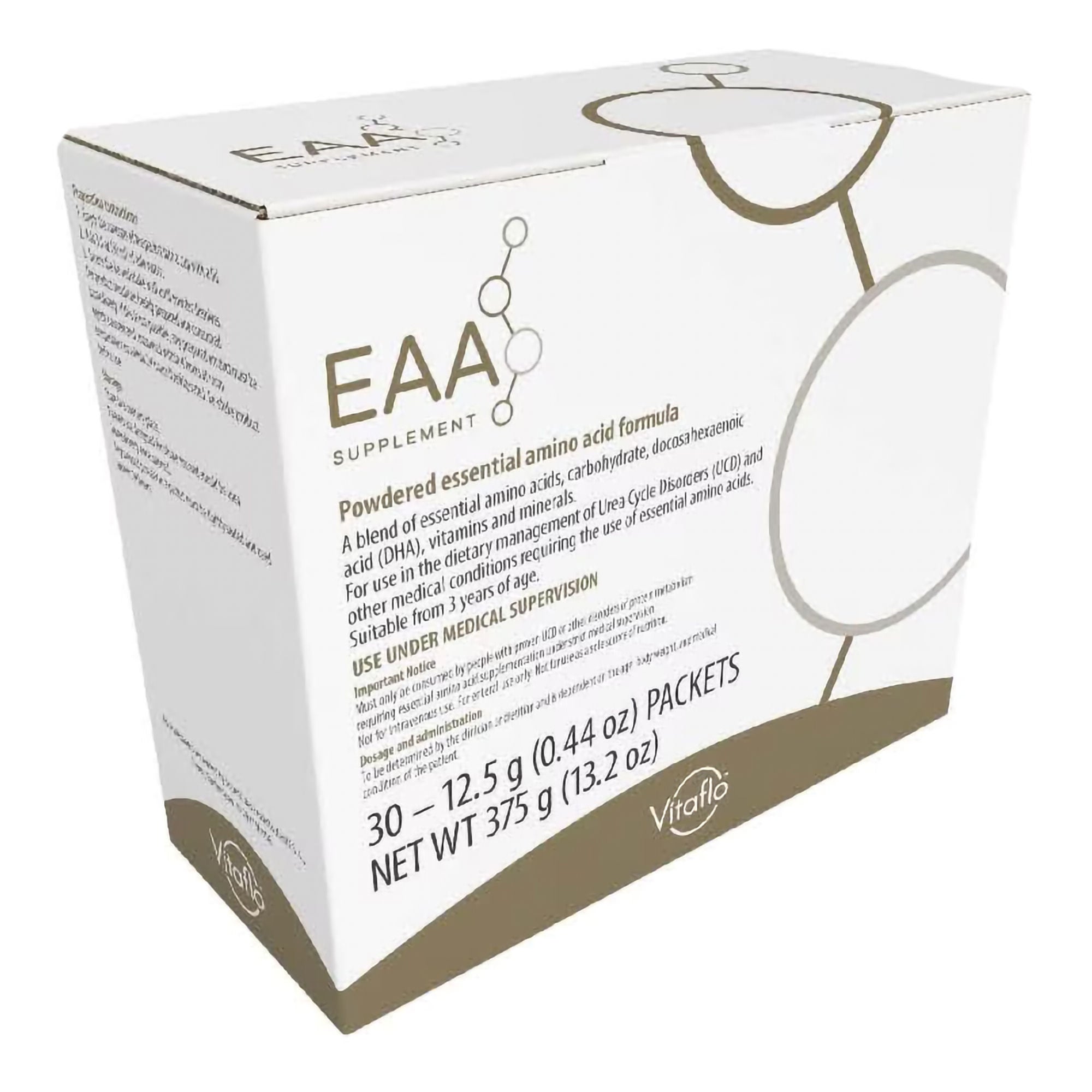 Vitaflo USA LLC - 812539025191 Oral Supplement EAA Supplement™ Tropical Flavor Powder 12.5 Gram Individual Packet