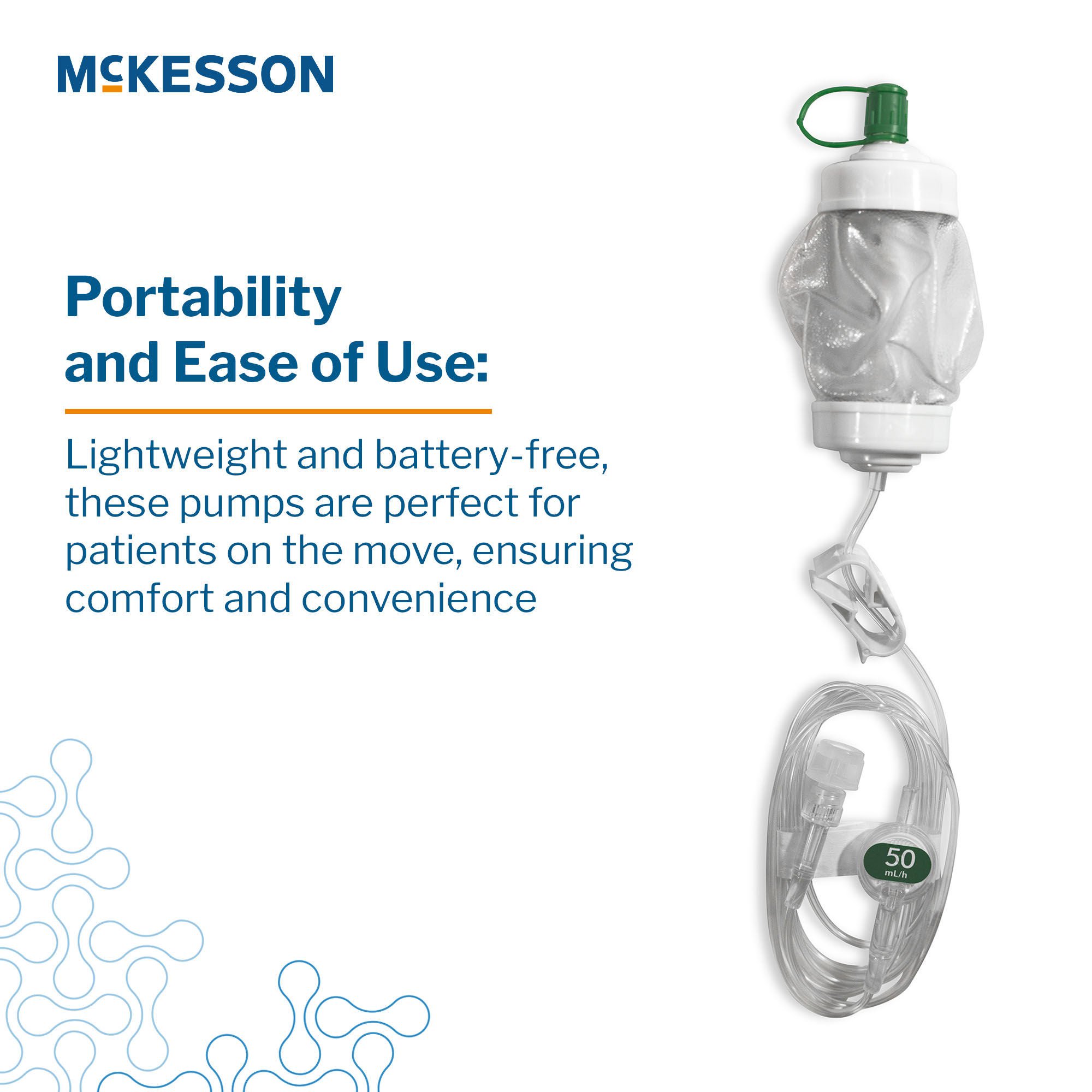 McKesson Brand - 16-EP5050 Elastomeric Pump McKesson 50 mL Volume 50 mL / Hr. Flow Rate