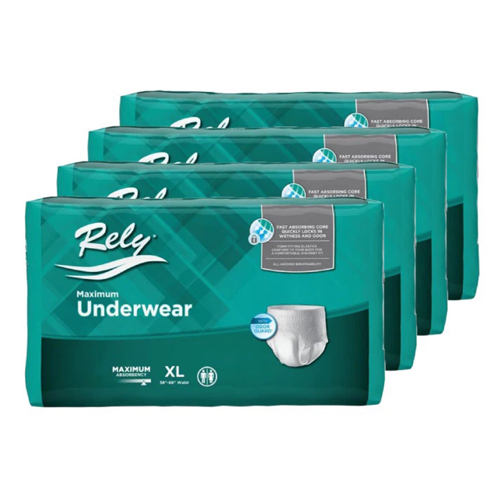 Rely Maximum Absorbent Underwear RLYASP130-1 by ActivStyle